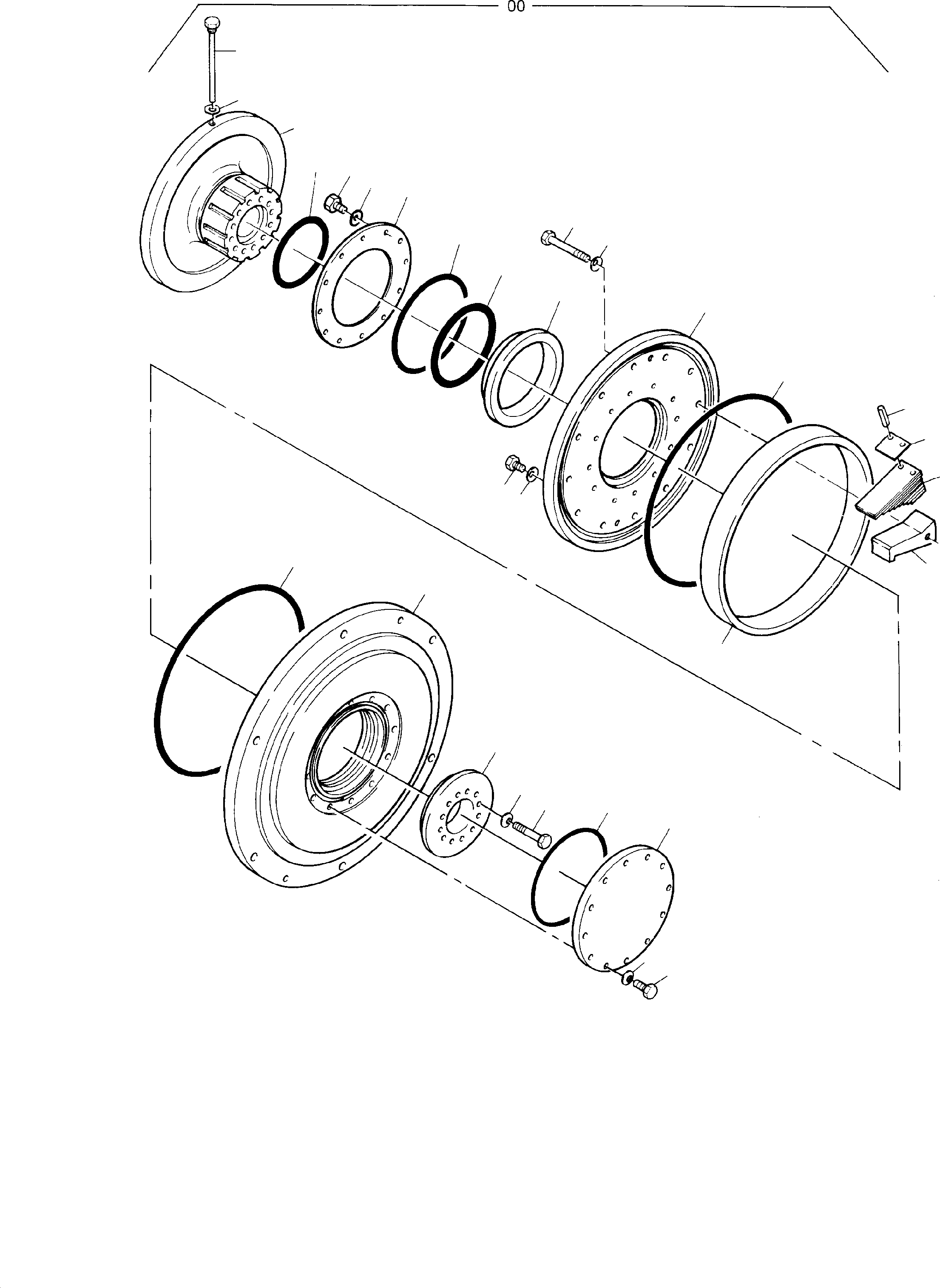 Dowel sleeve 345 034 99 KOMATSU
