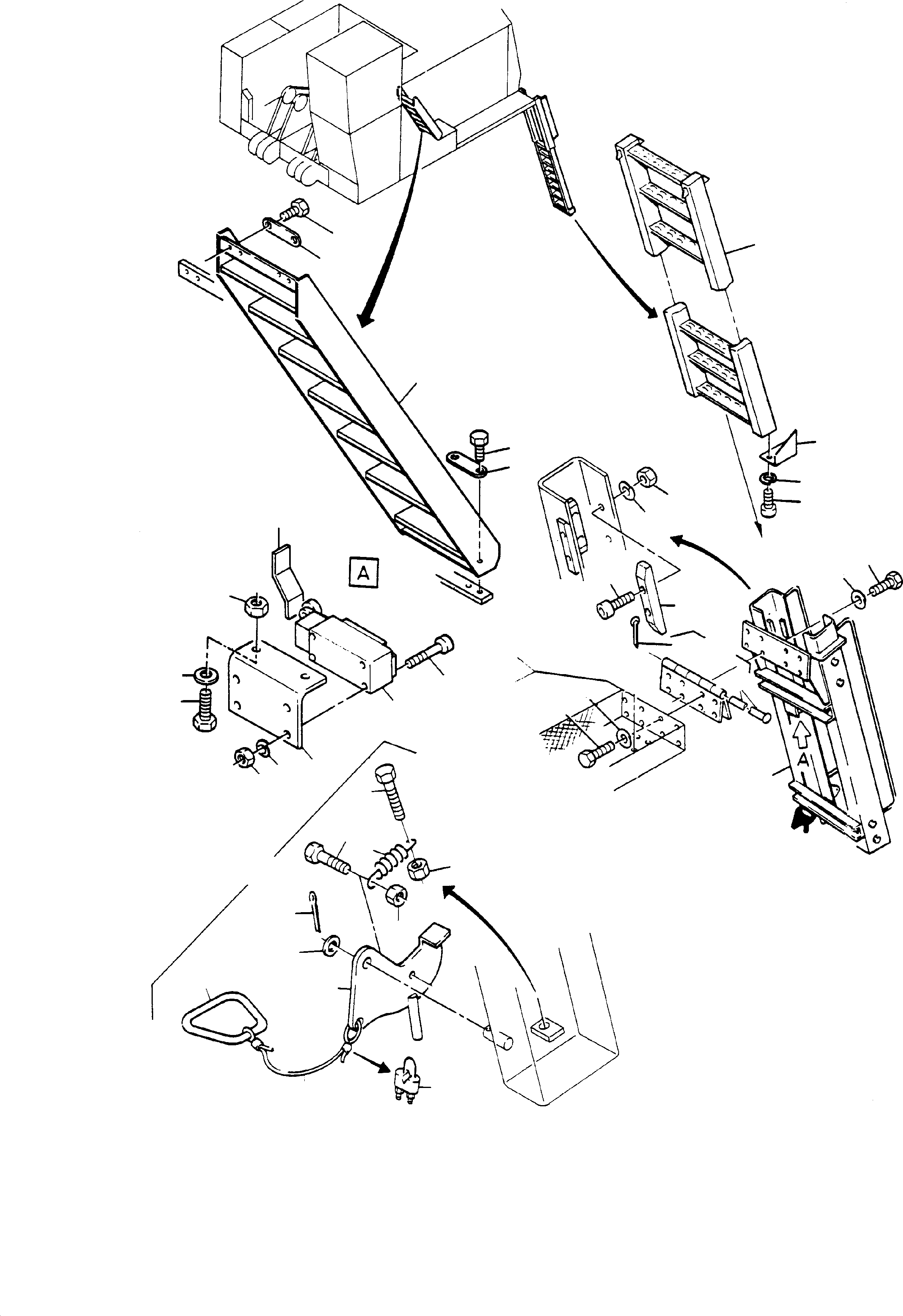 Pawl, assy. 448 320 40 KOMATSU