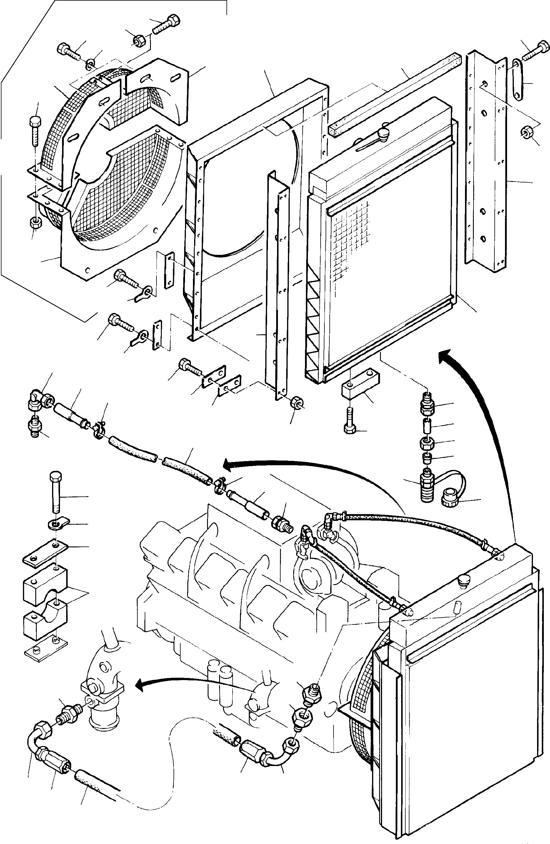Хомут 005 866 98 KOMATSU