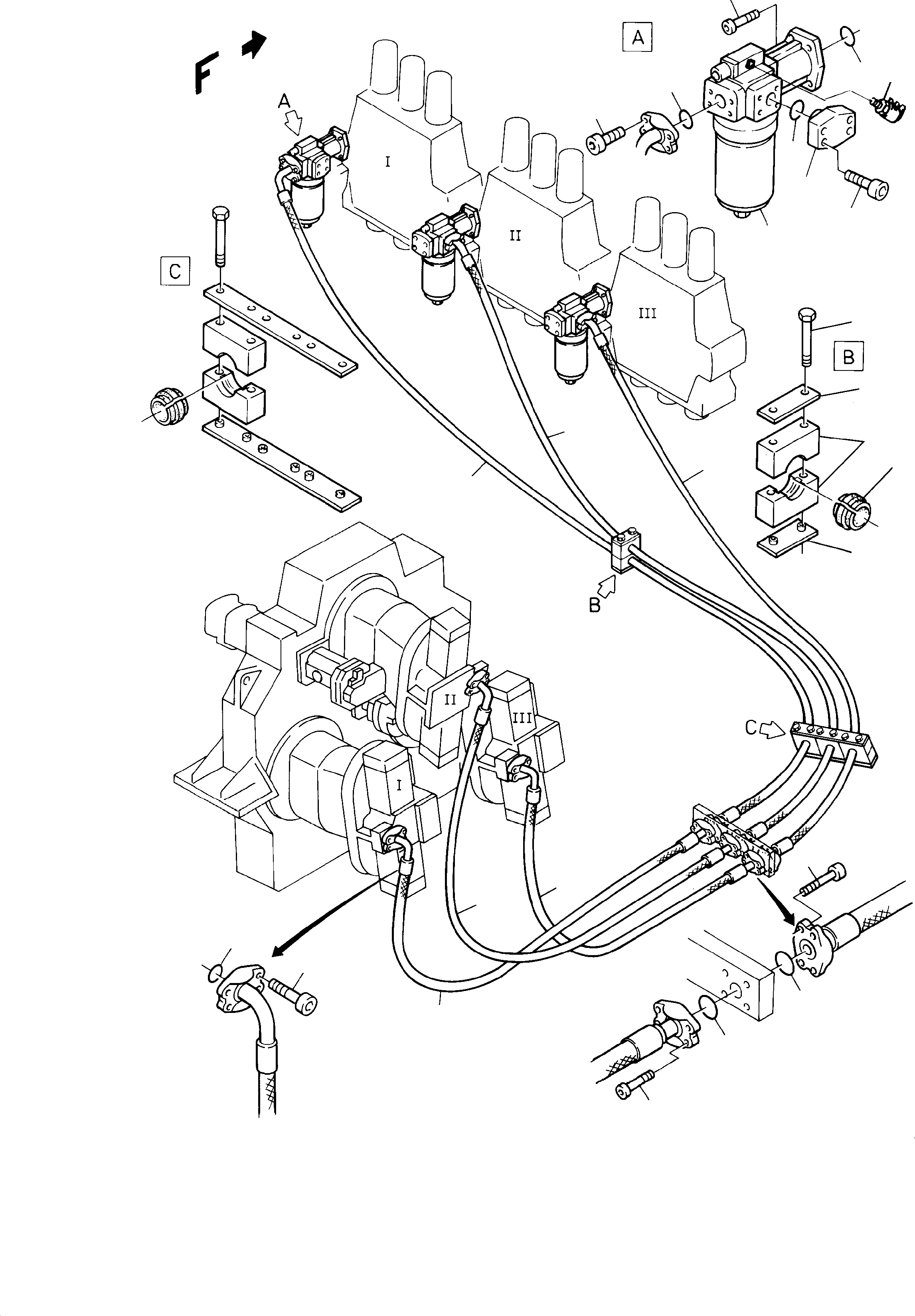 Уплотнение фланца 385 243 40 KOMATSU