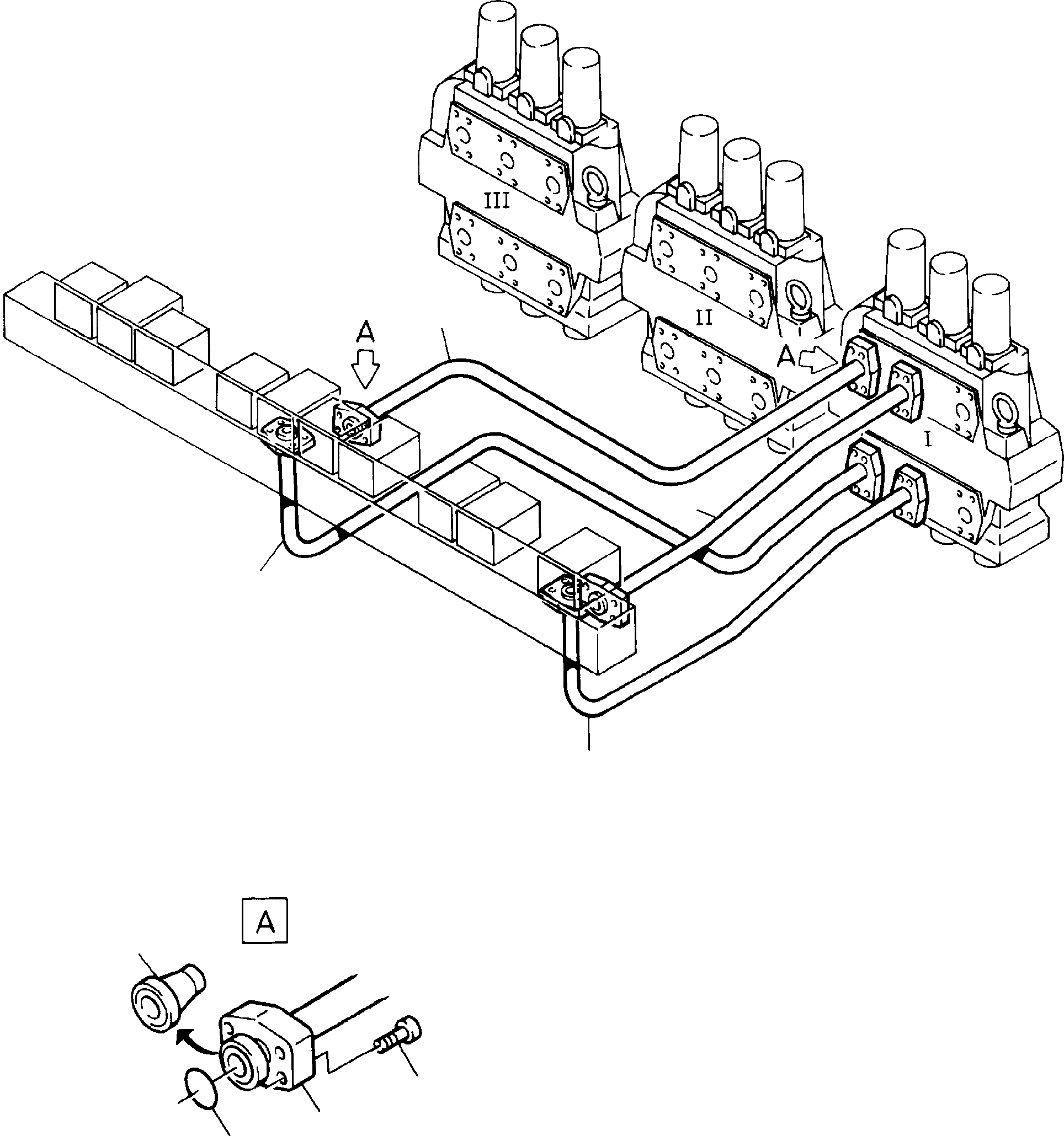 Pipe, assy. Ø 50 772 613 73 KOMATSU