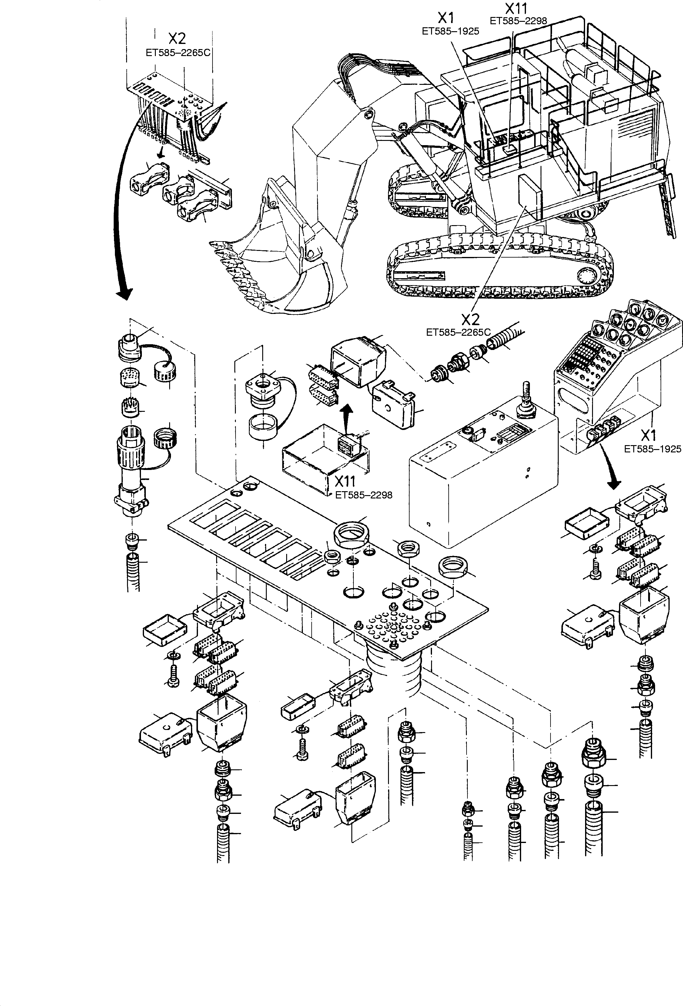 Кабельное соединение 323 950 40 KOMATSU