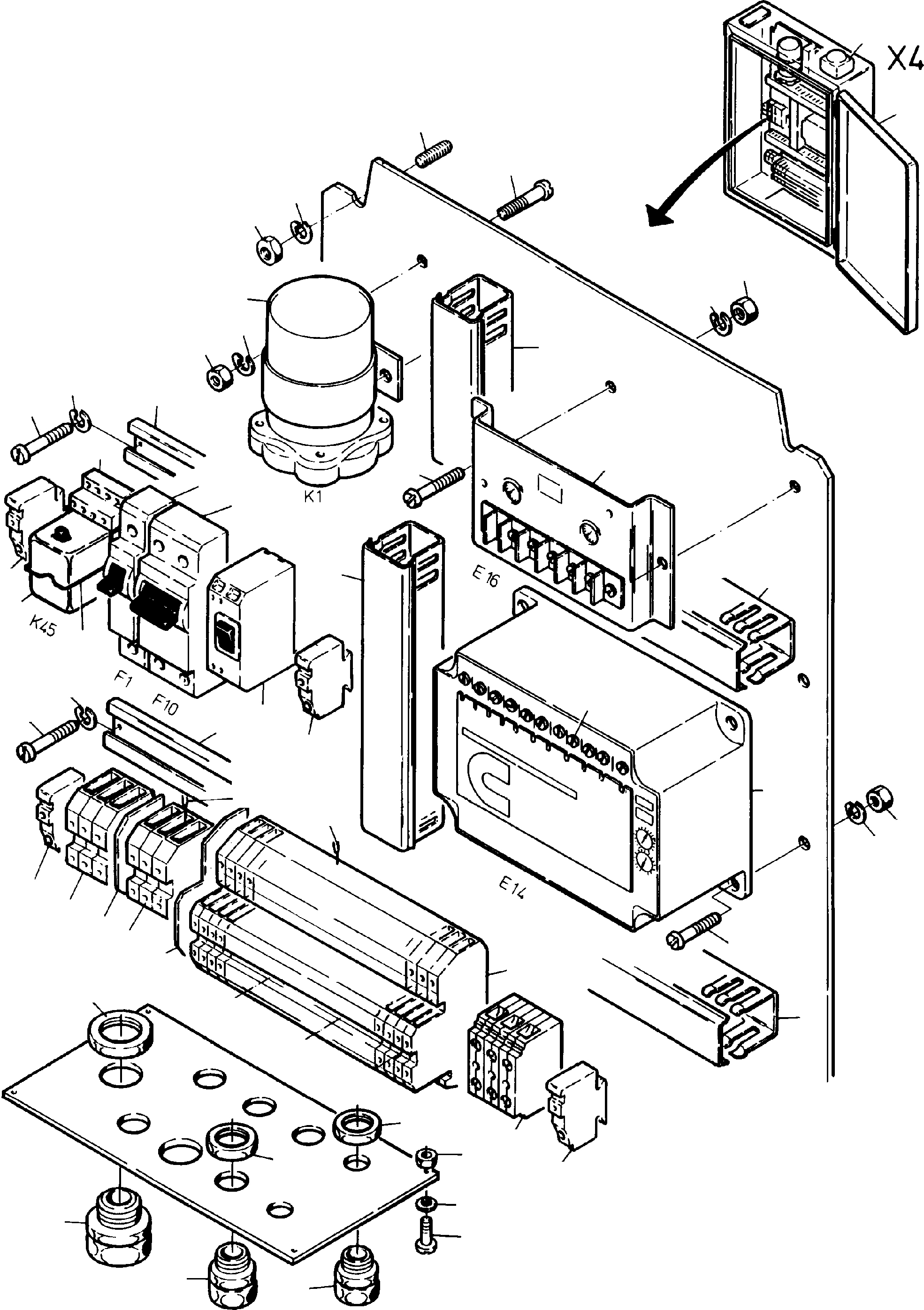Electronic-relay 694 669 KOMATSU
