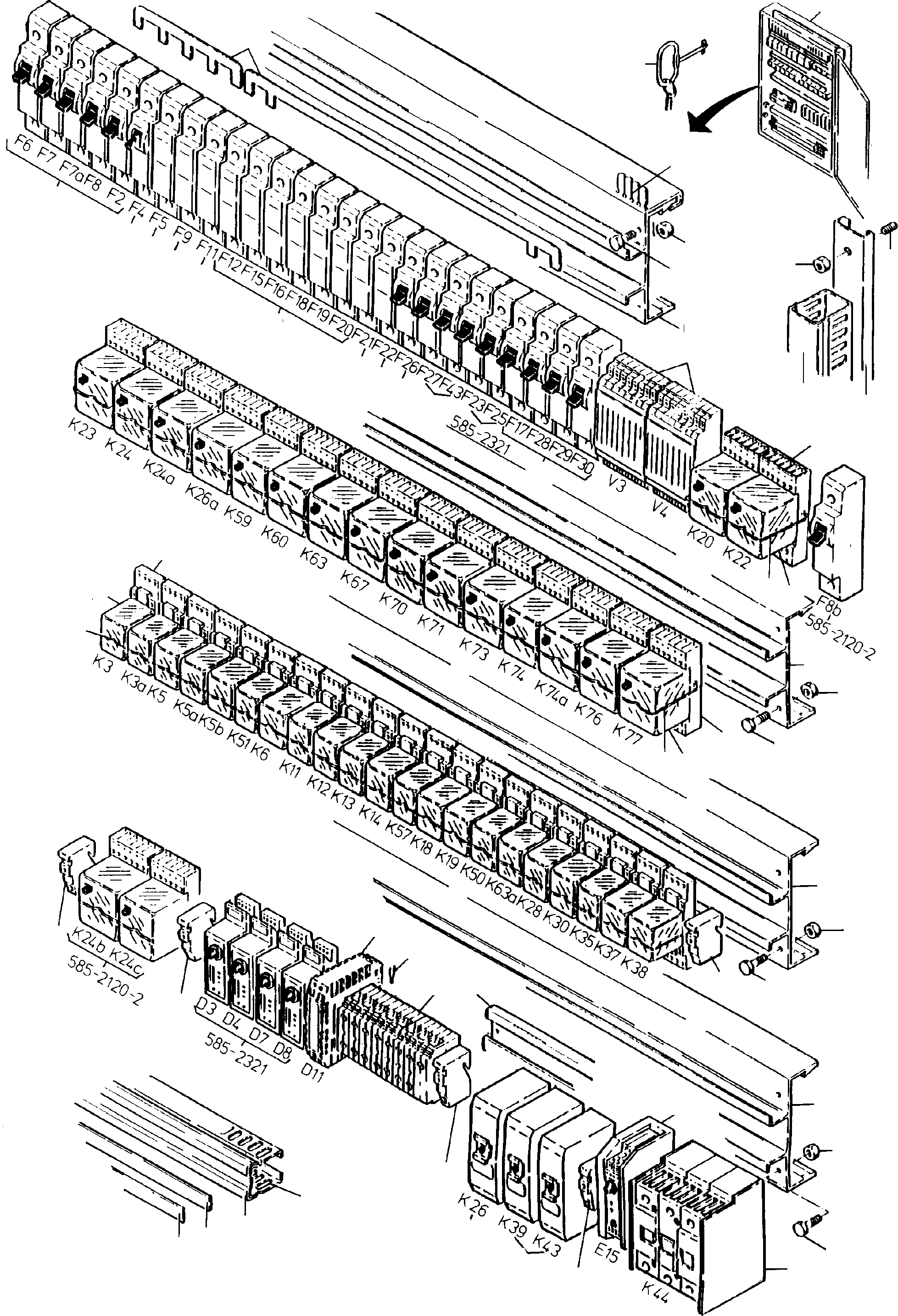 Клемма 461 321 40 KOMATSU