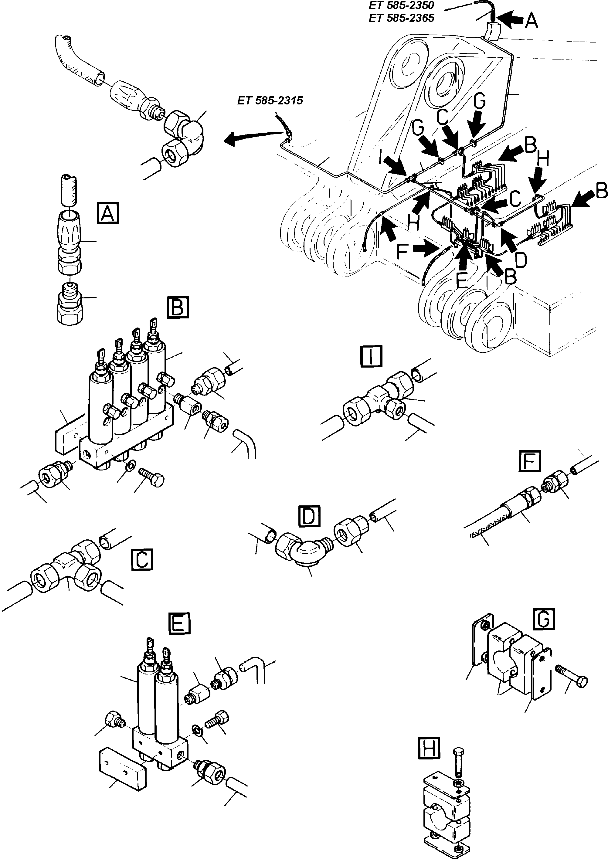 Hose DN 8 323 256 40 KOMATSU