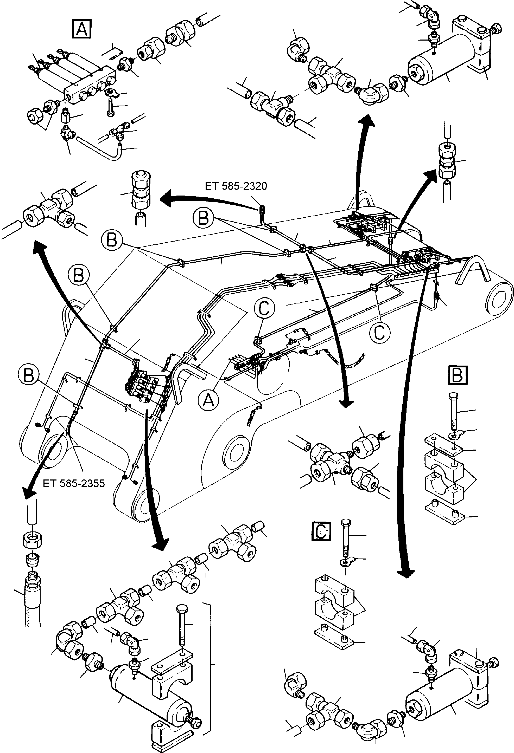 Соединительный штуцер 372 652 99 KOMATSU