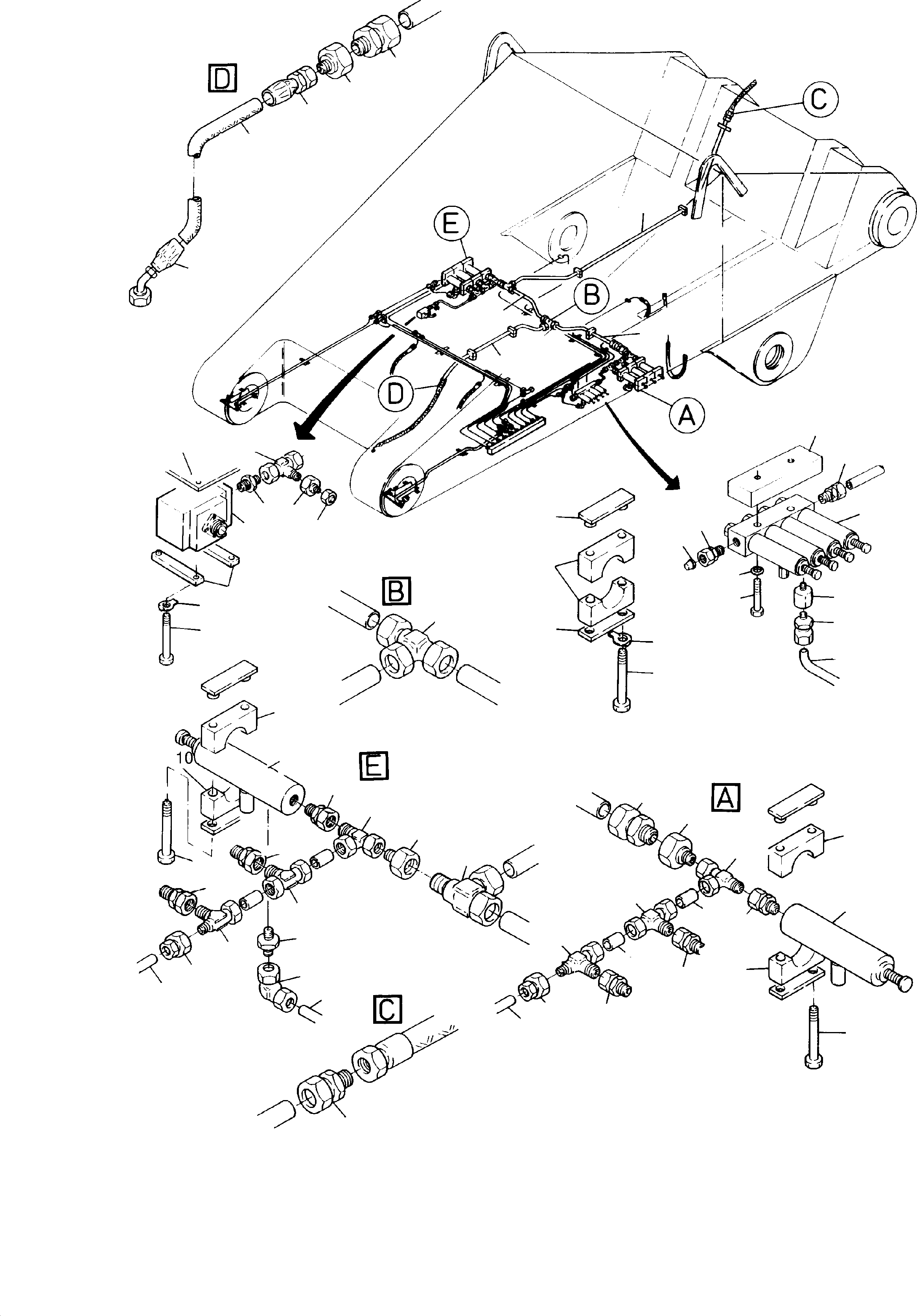 Соединительный штуцер 371 976 99 KOMATSU