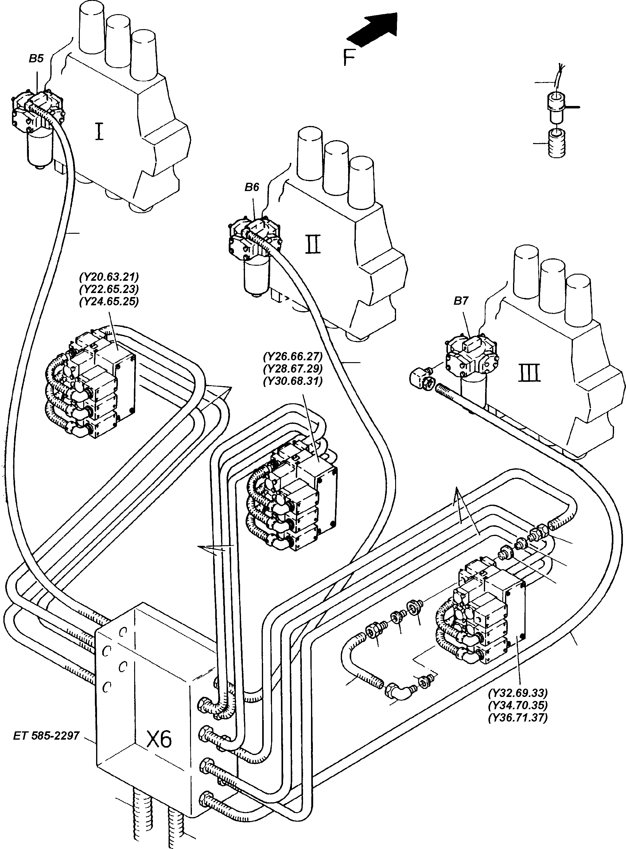 Reducing nut 600 849 99 KOMATSU