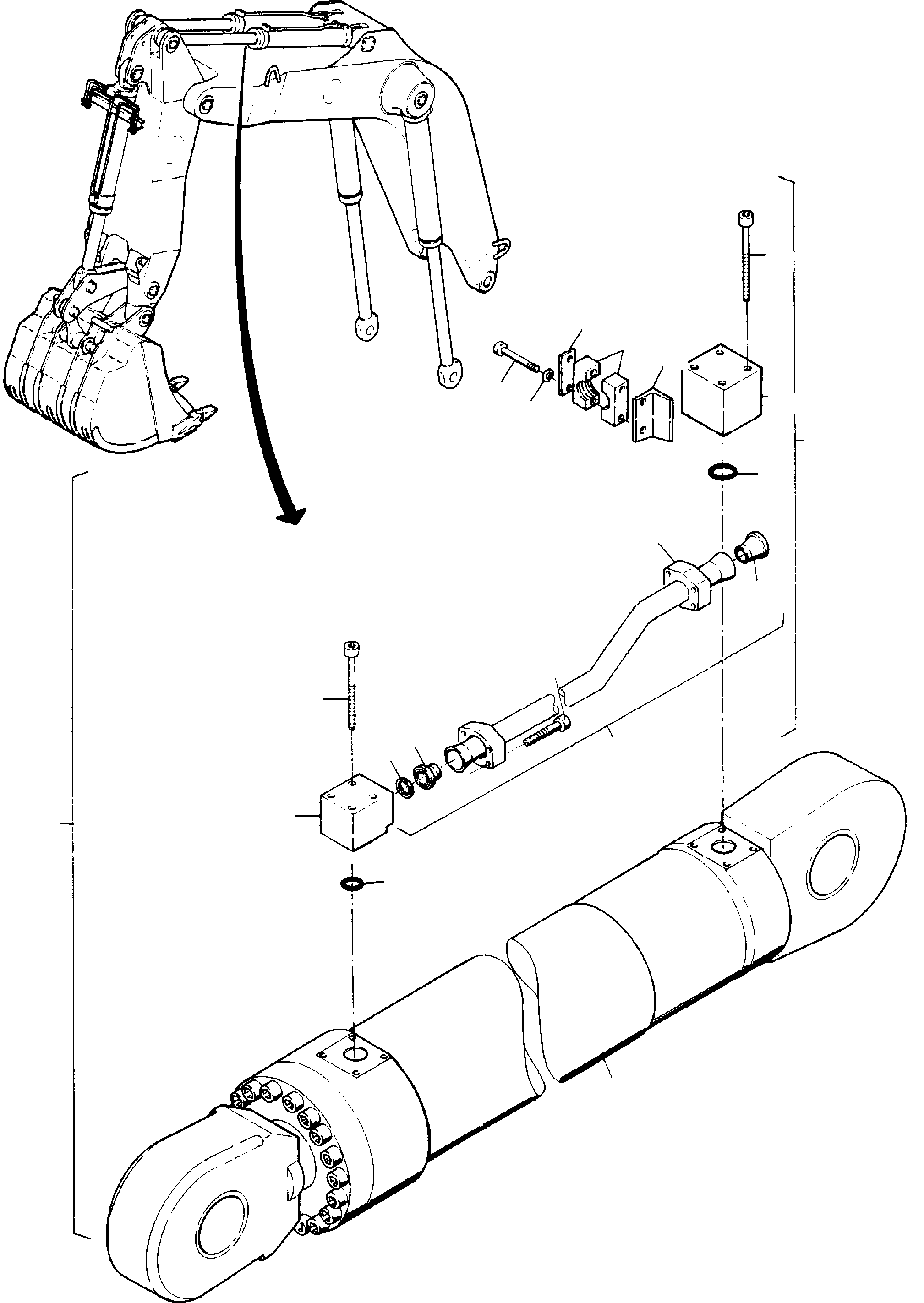 Pipes, l.h. and r.h. consist. of fig-nos: 04-20 494 191 40 KOMATSU