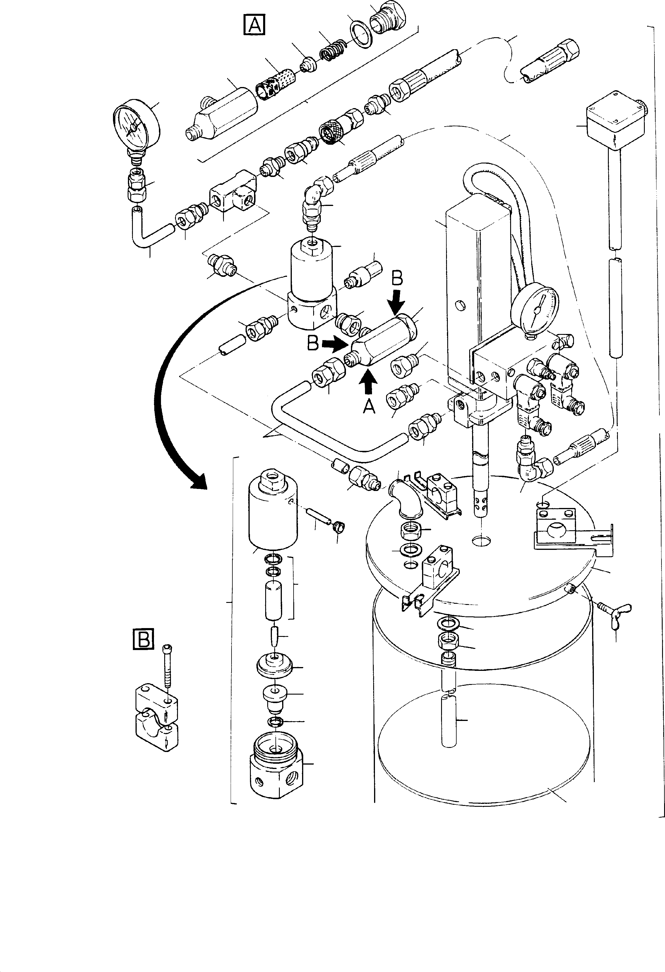 Safety valve 694 302 KOMATSU