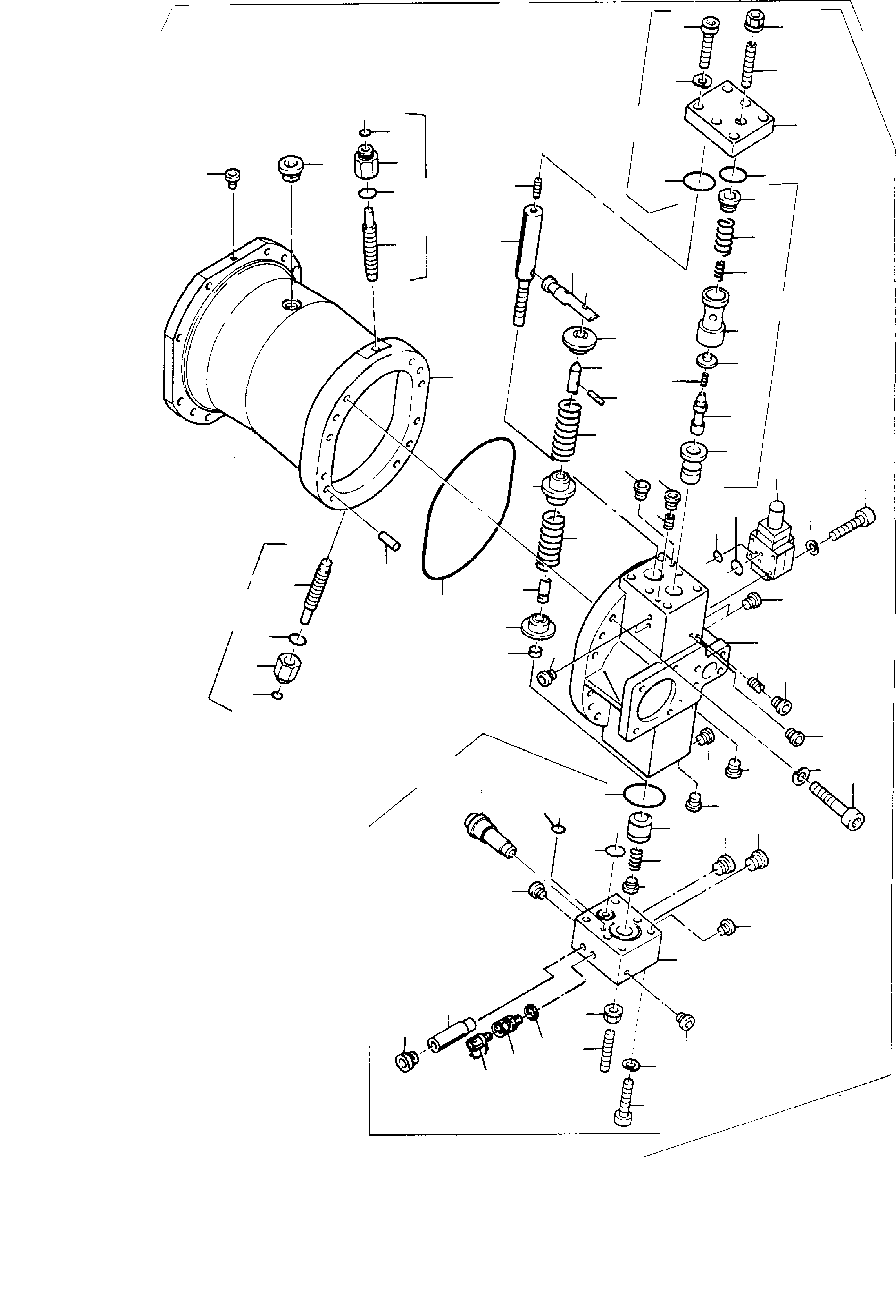 Sequence valve 551 673 40 KOMATSU