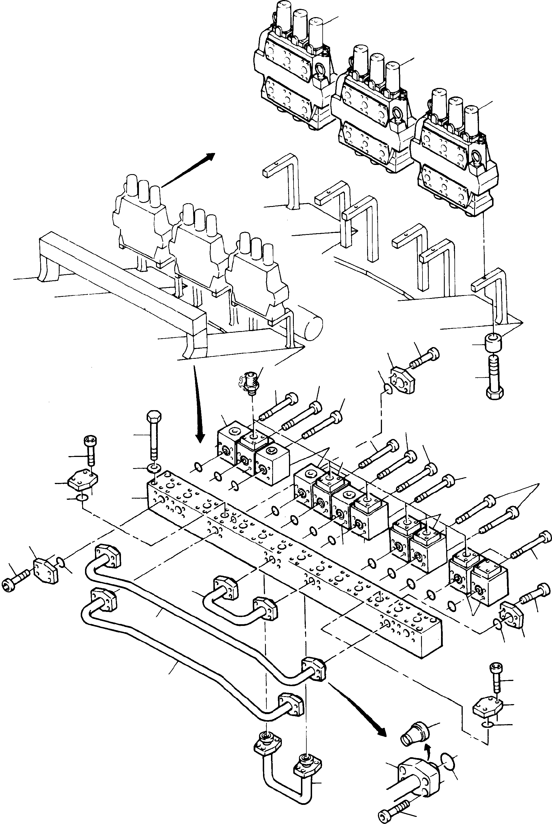 Pipe assy. Ø 38 761 669 73 KOMATSU