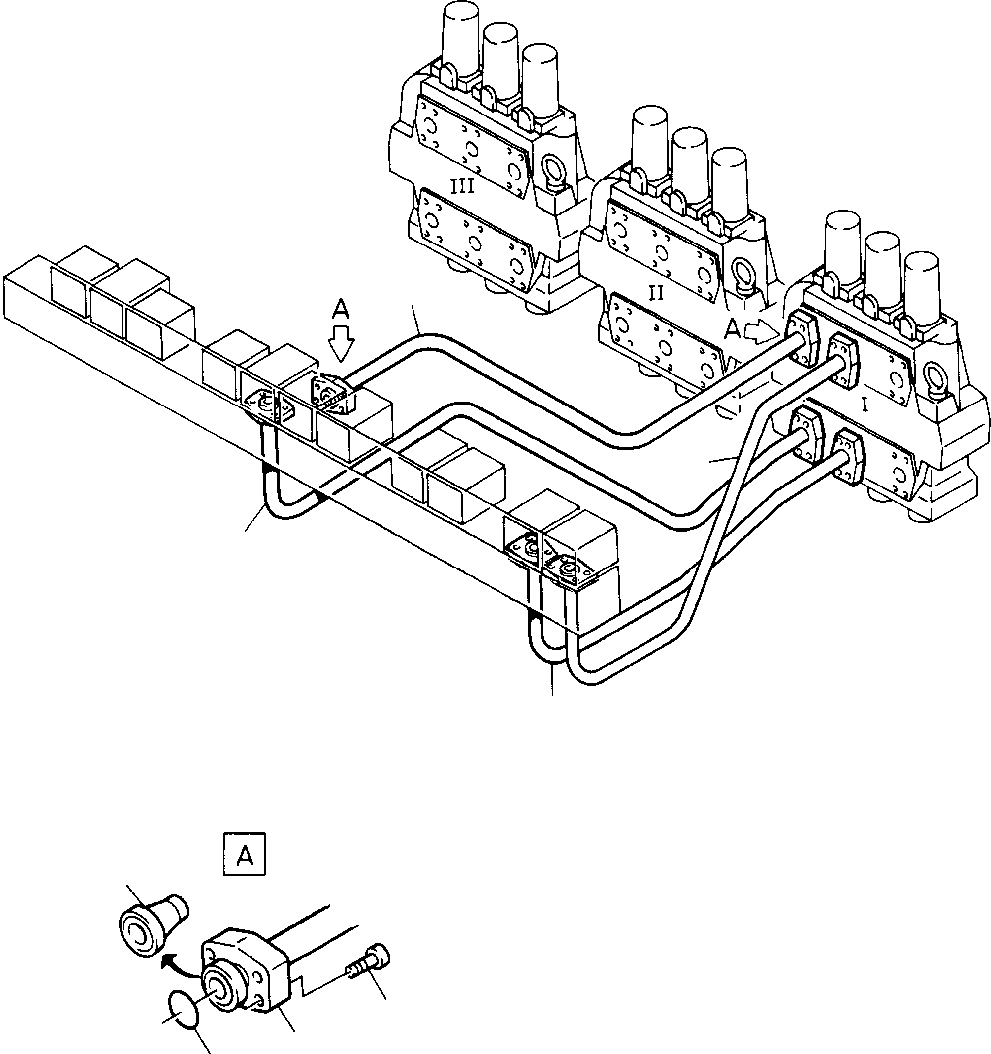 Pipe, assy. Ø 50 761 666 73 KOMATSU