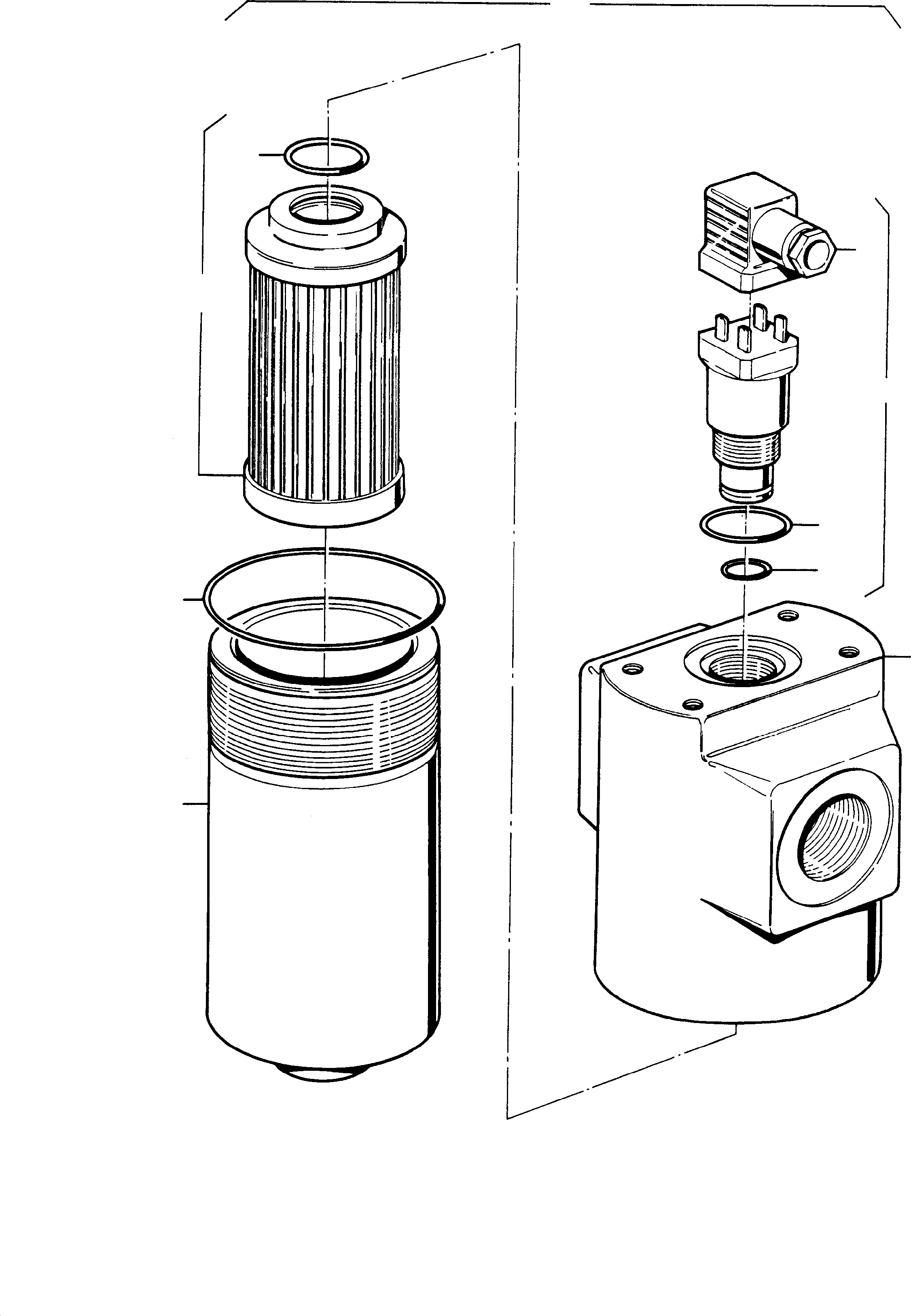 Contamination indicator, assy. 694 405 00 KOMATSU