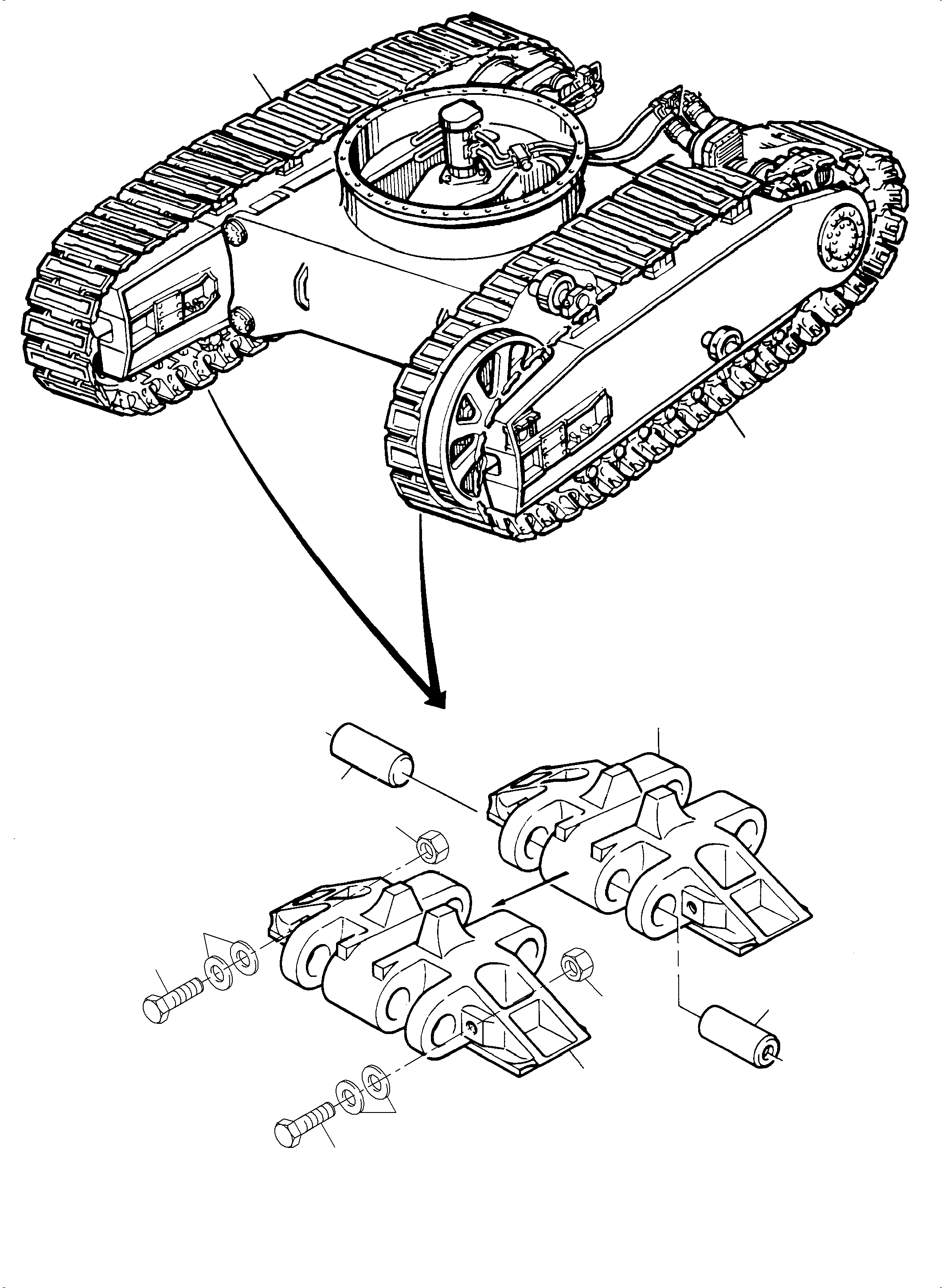 Болт 448 963 40 KOMATSU