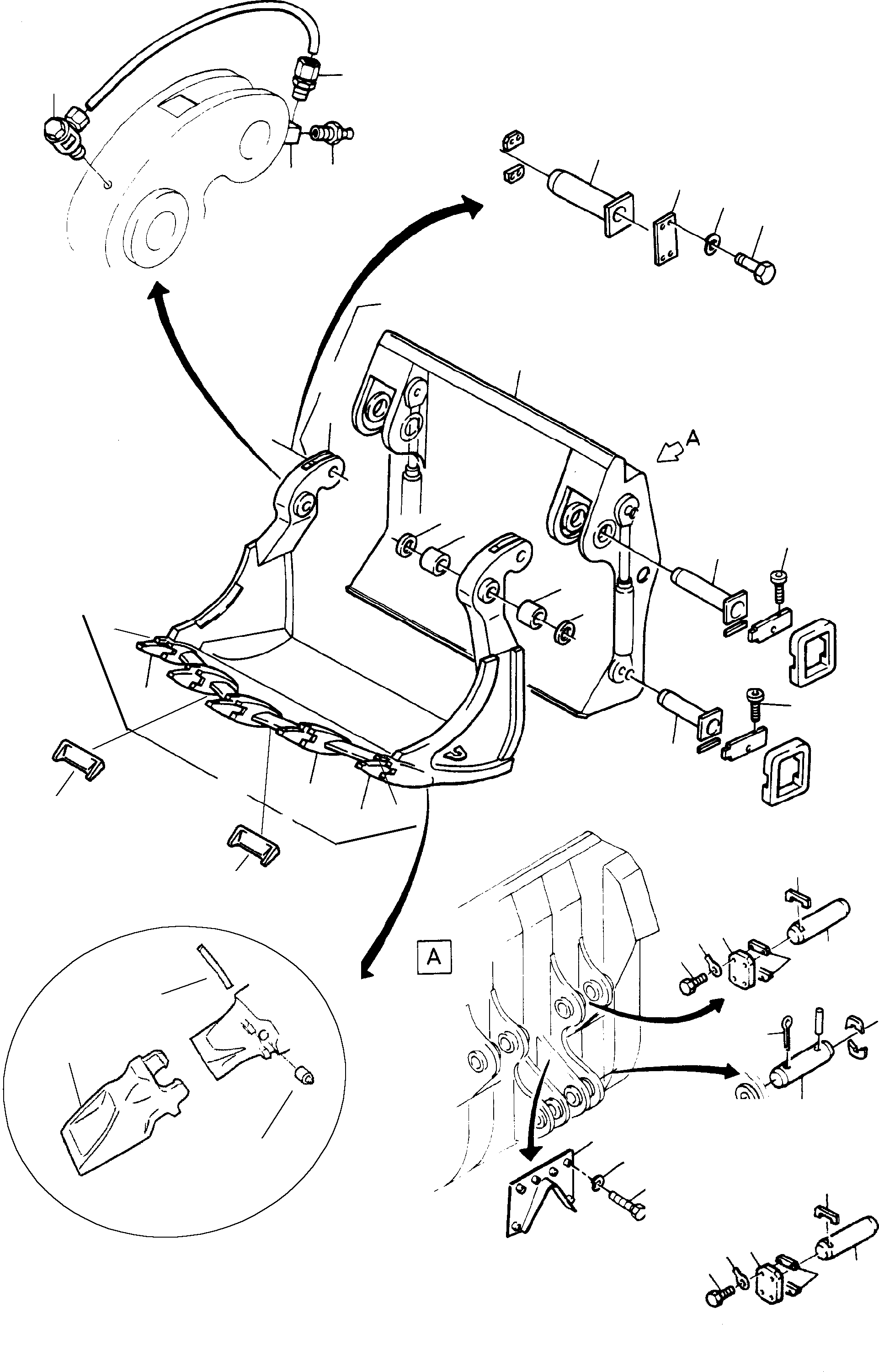 Палец 577 366 40 KOMATSU