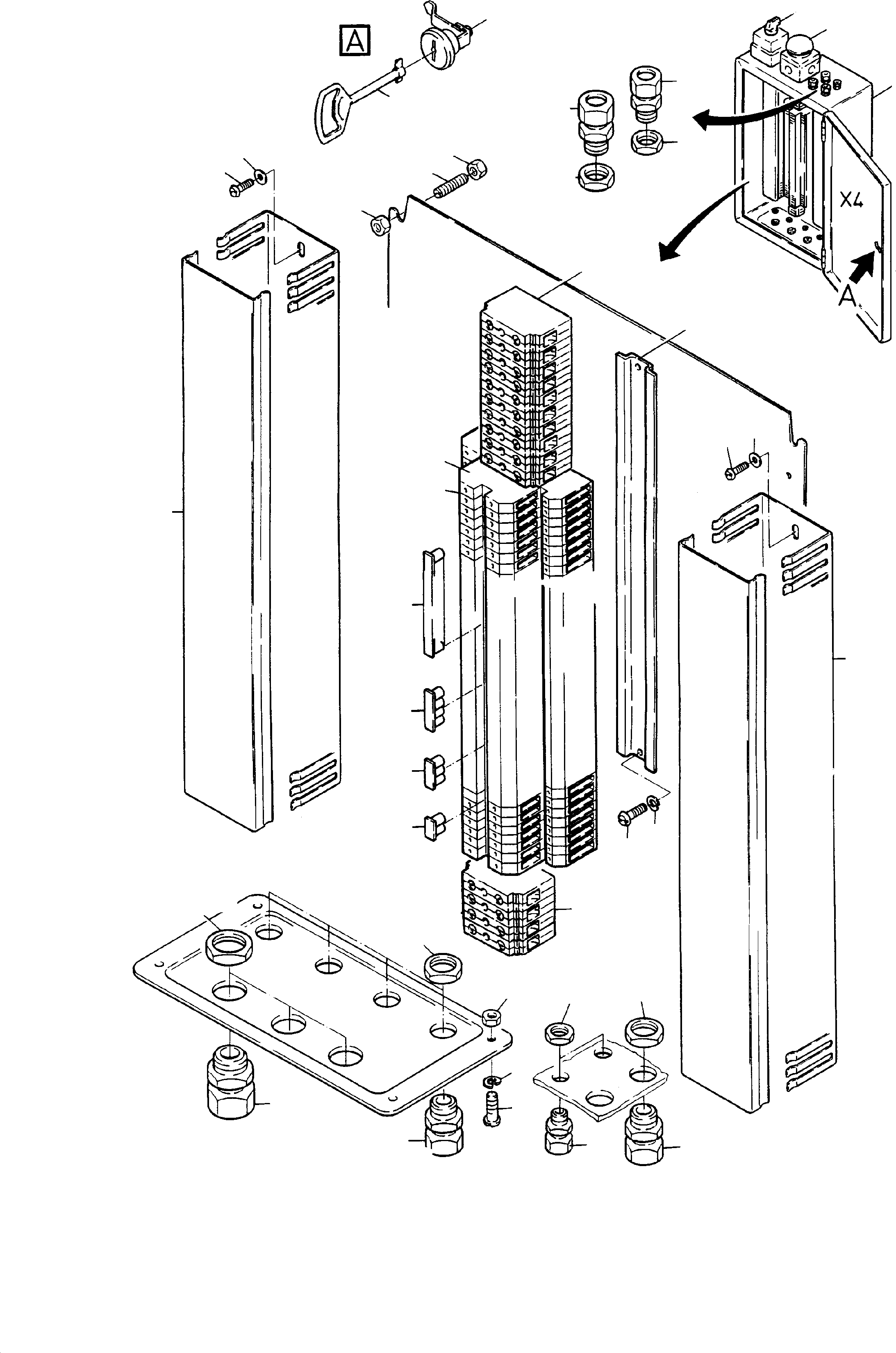 Sash lock 697 078 73 KOMATSU
