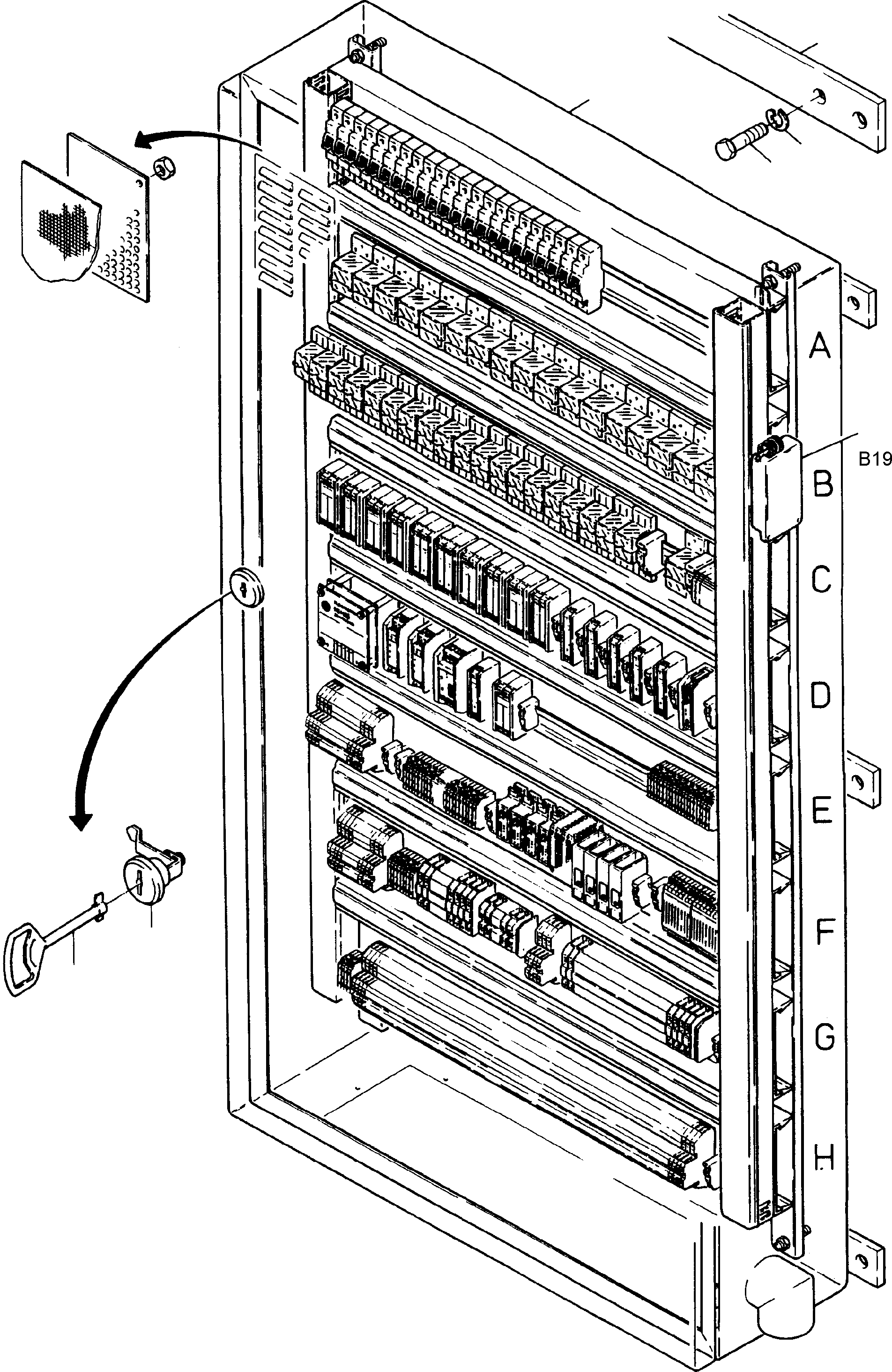 Signal rectifier 482 262 40 KOMATSU