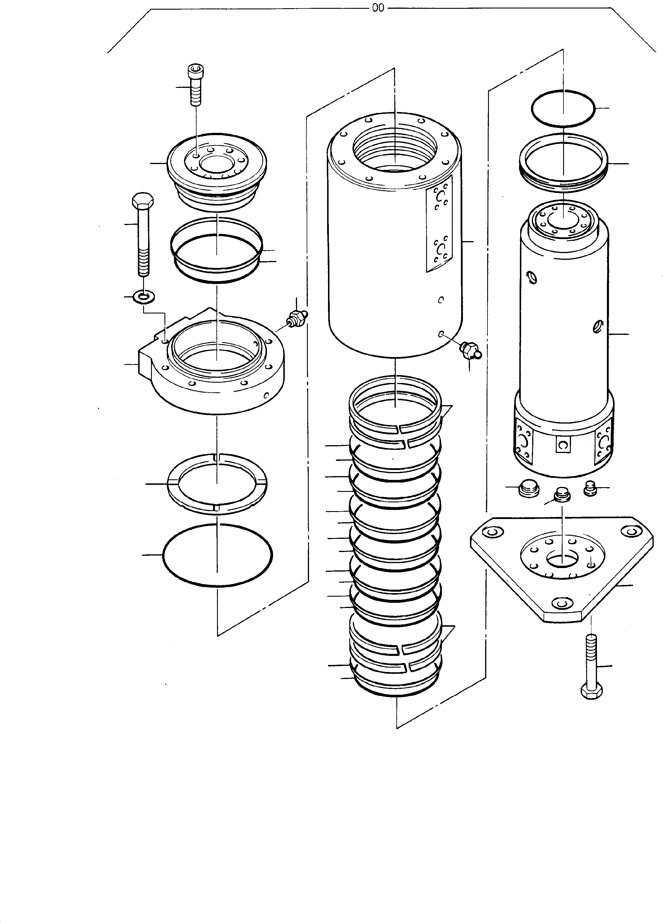 Уплотнительное кольцо 576 034 40 KOMATSU