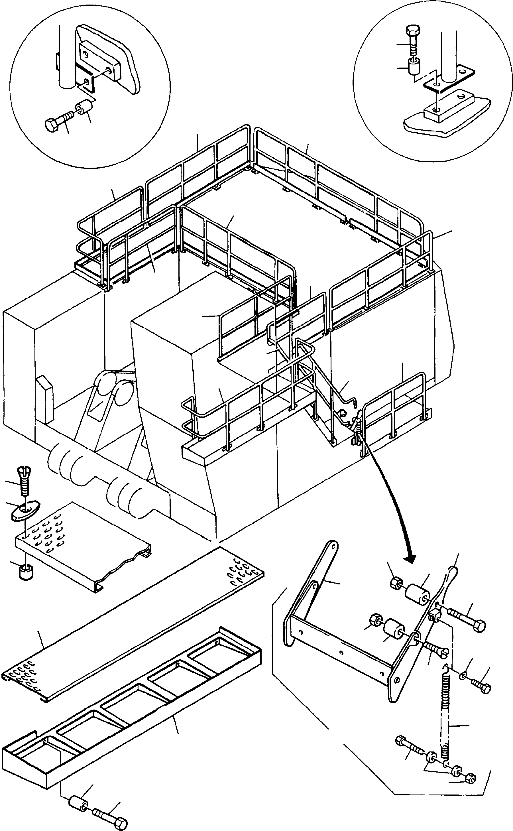 Draw spring 575 010 40 KOMATSU