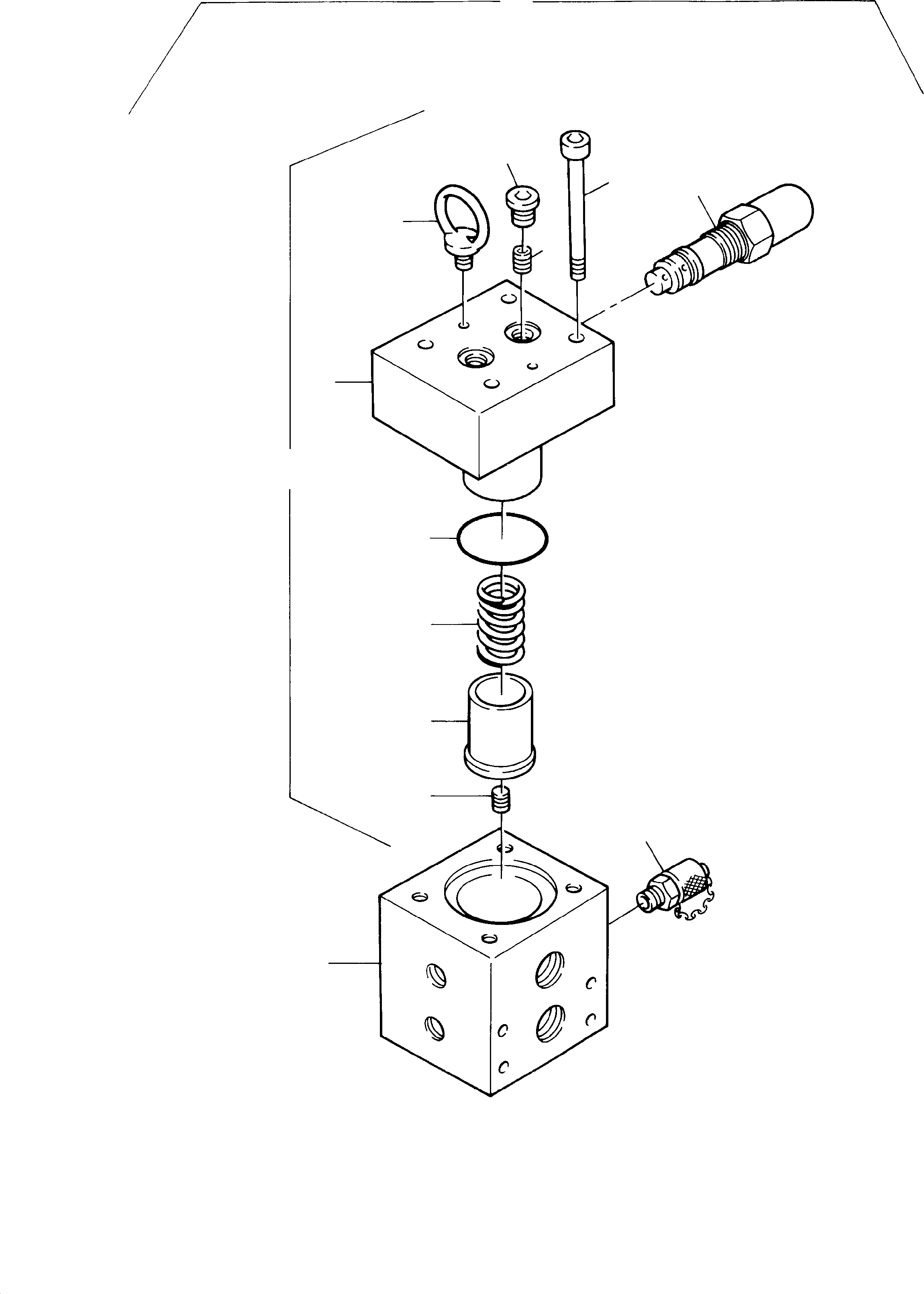 Клапан - mounting kit fig-nos: 05-16 490 739 40 KOMATSU
