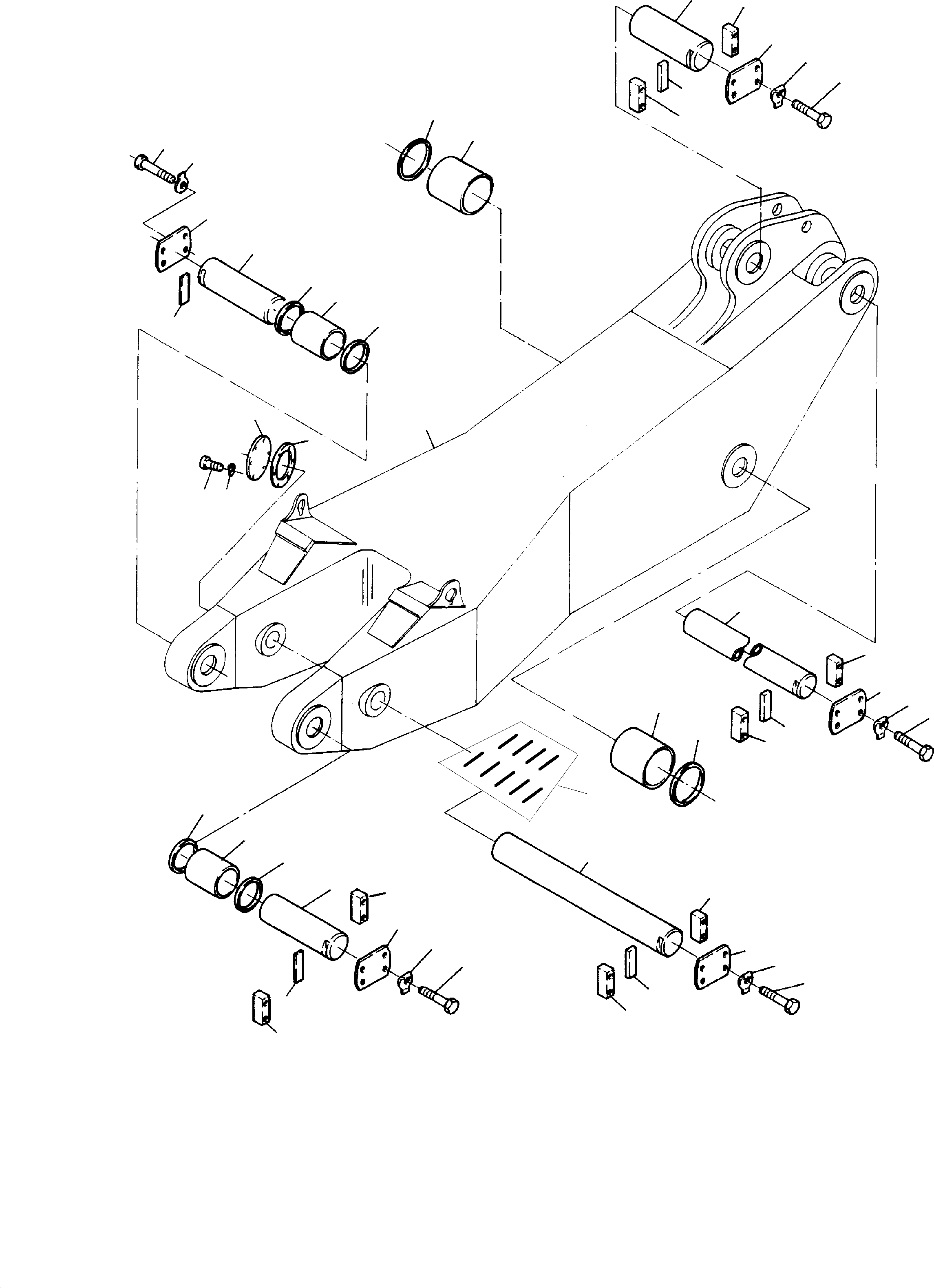 Dipper cover 653 151 40 KOMATSU