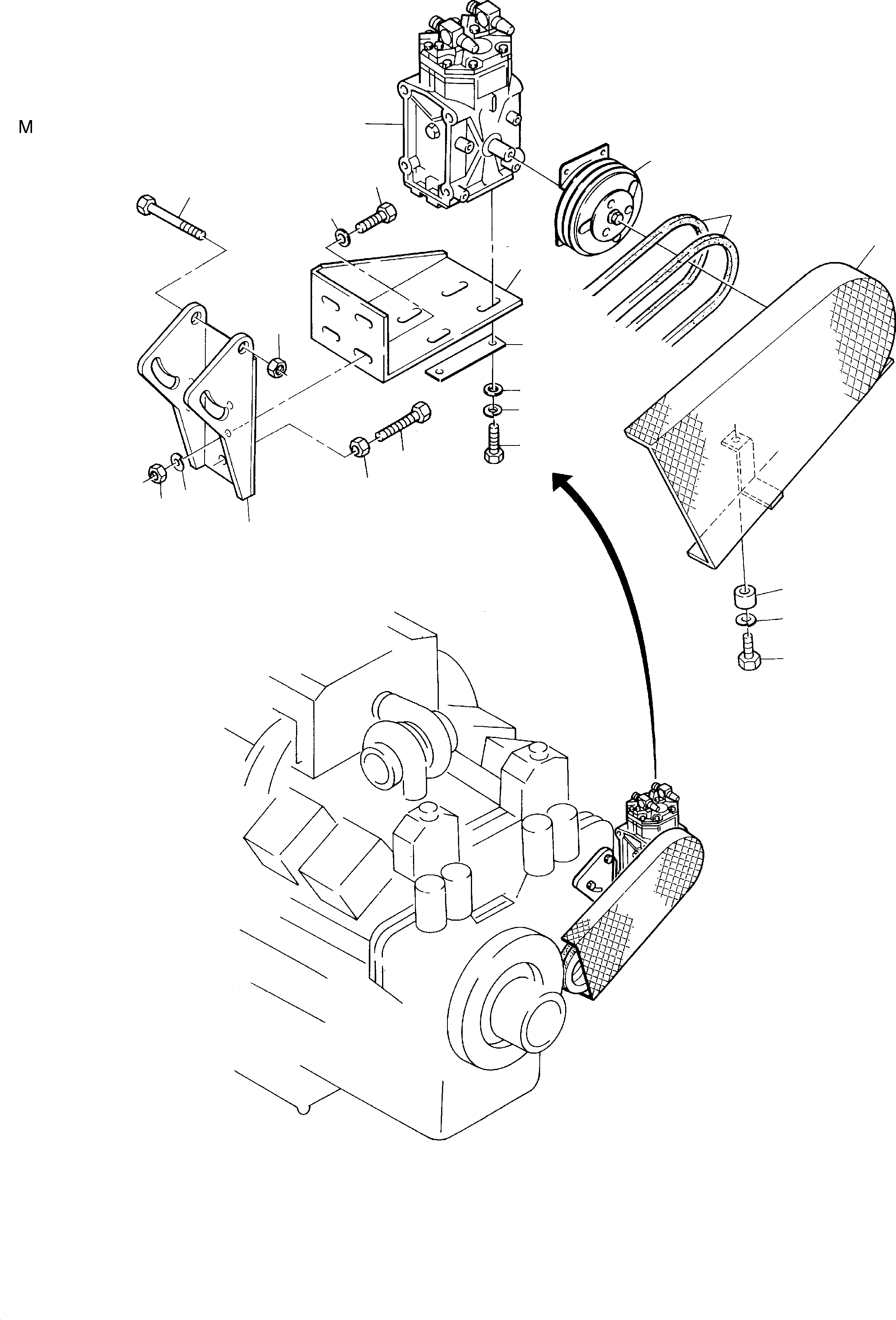Стопорная пластина 320 974 40 KOMATSU