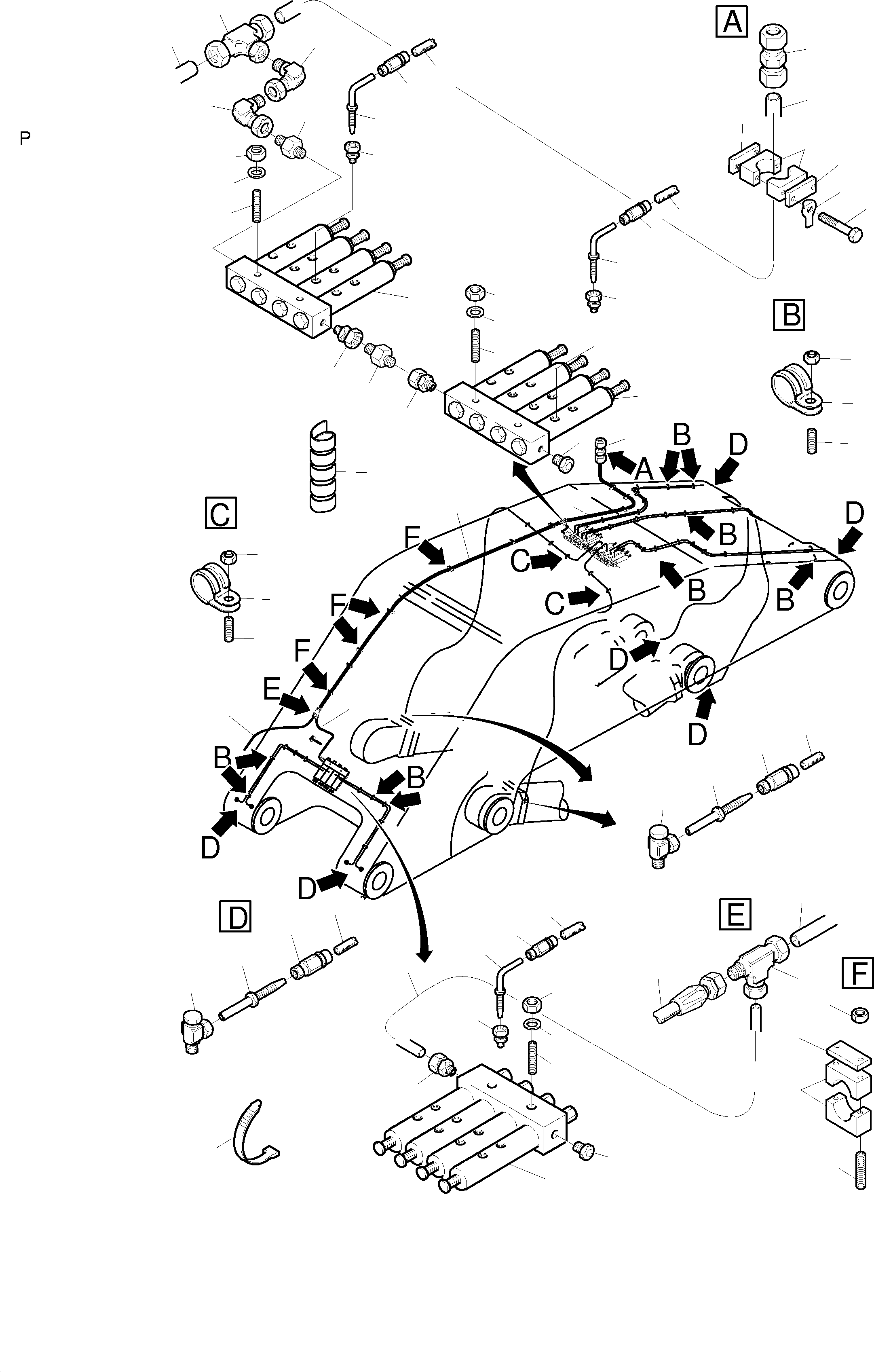 Резьбовой штифт 511 565 98 KOMATSU