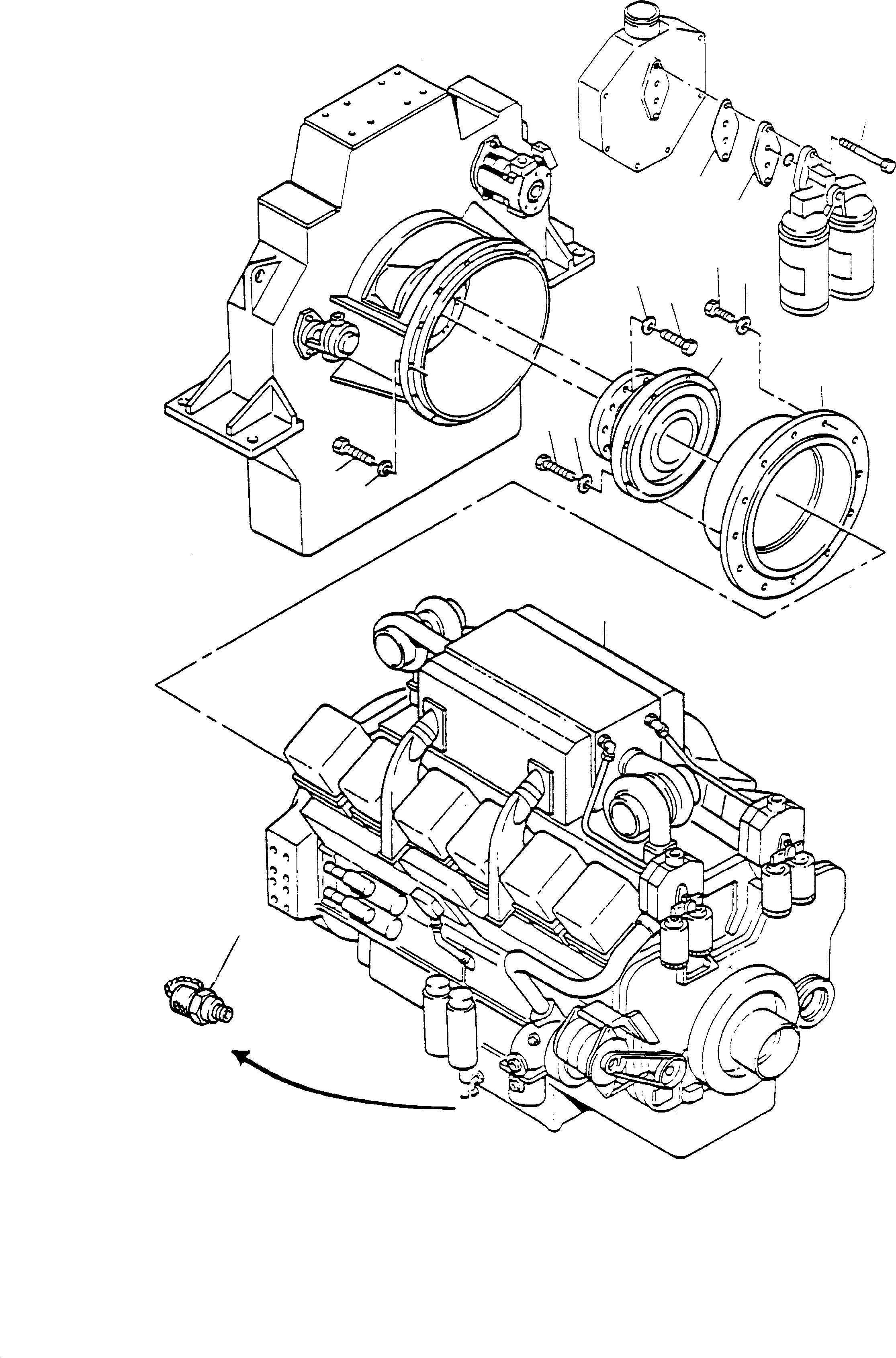 Болт 005 836 98 KOMATSU