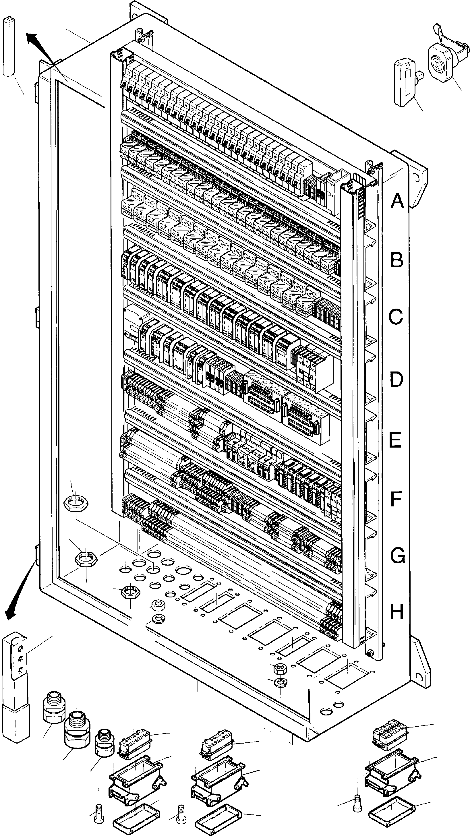 Time-lag relay 654 439 40 KOMATSU