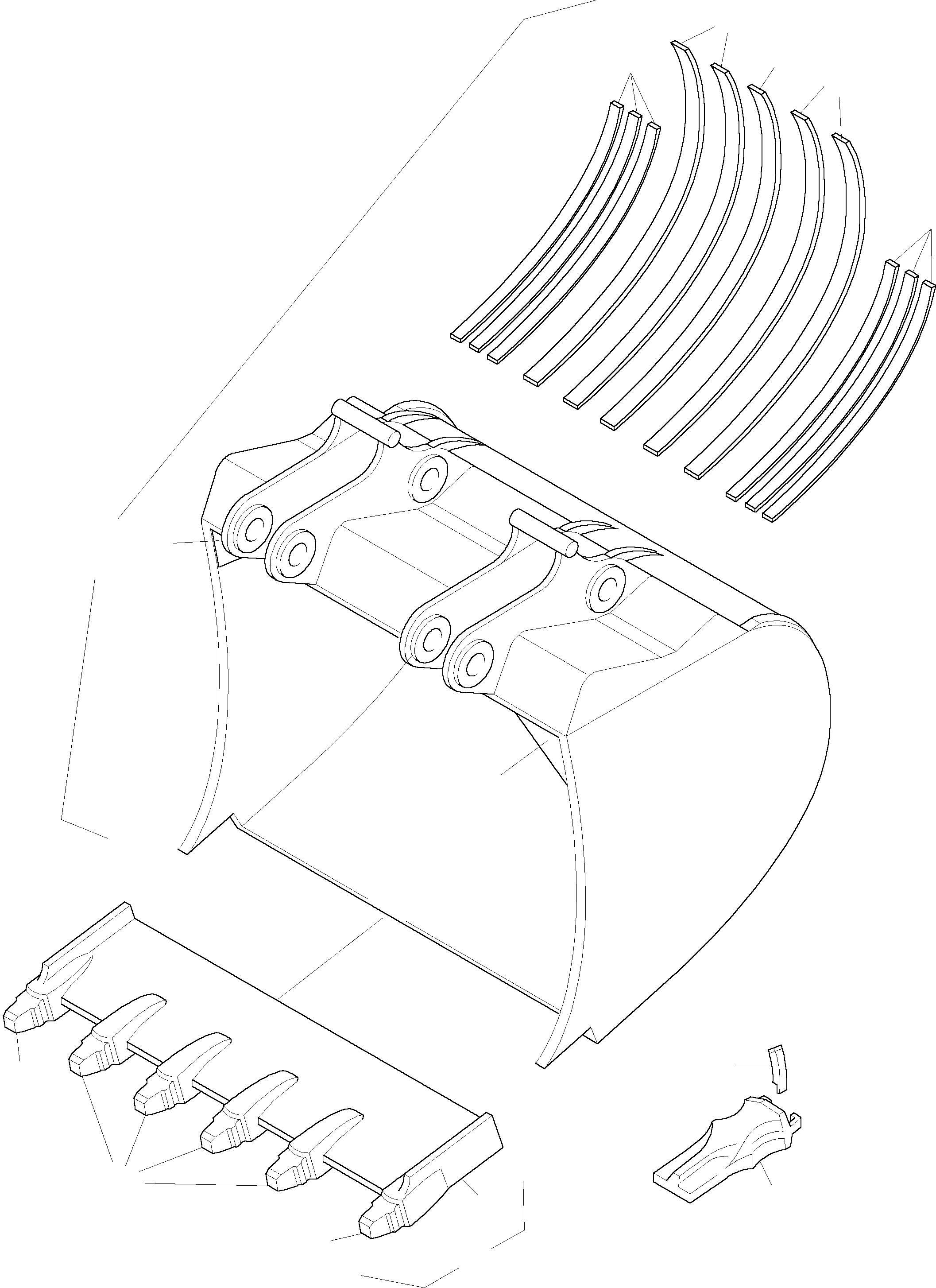 Corner adapter 660 327 40 KOMATSU