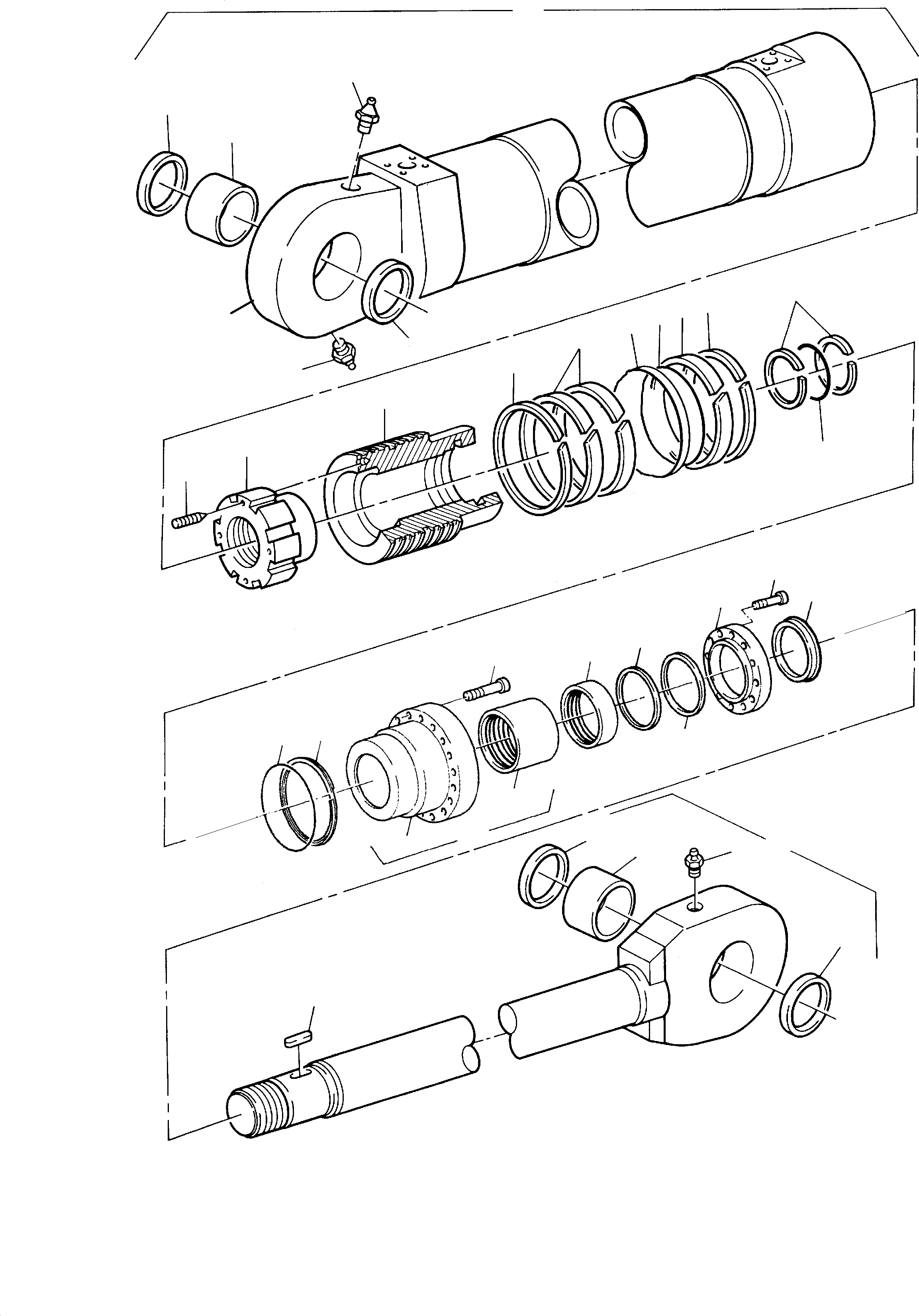 Sealing flange, incl. fig-no. 30 627 028 40 KOMATSU