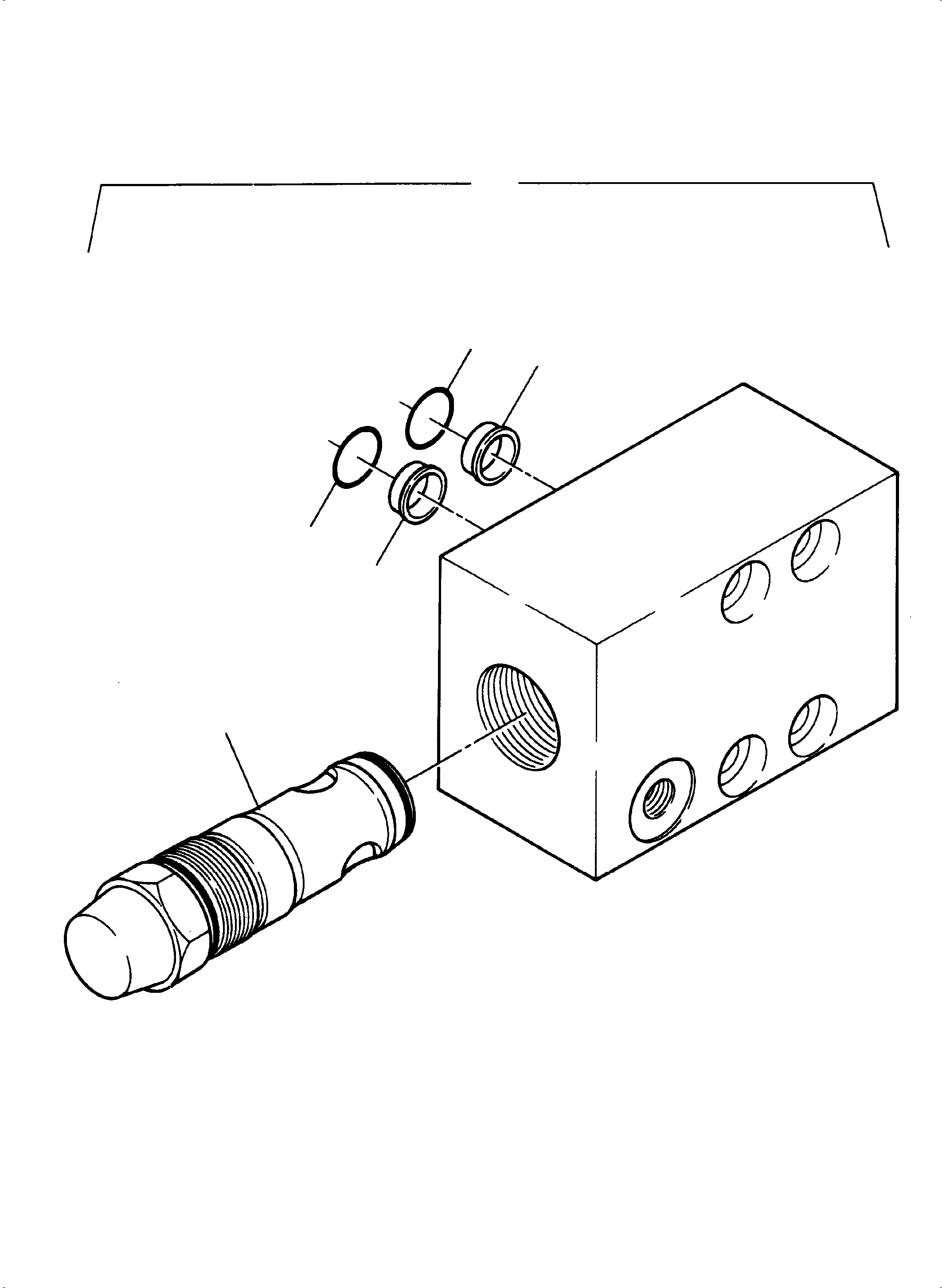 Valve, pre-controlled assy. 330bar 414 967 40 KOMATSU