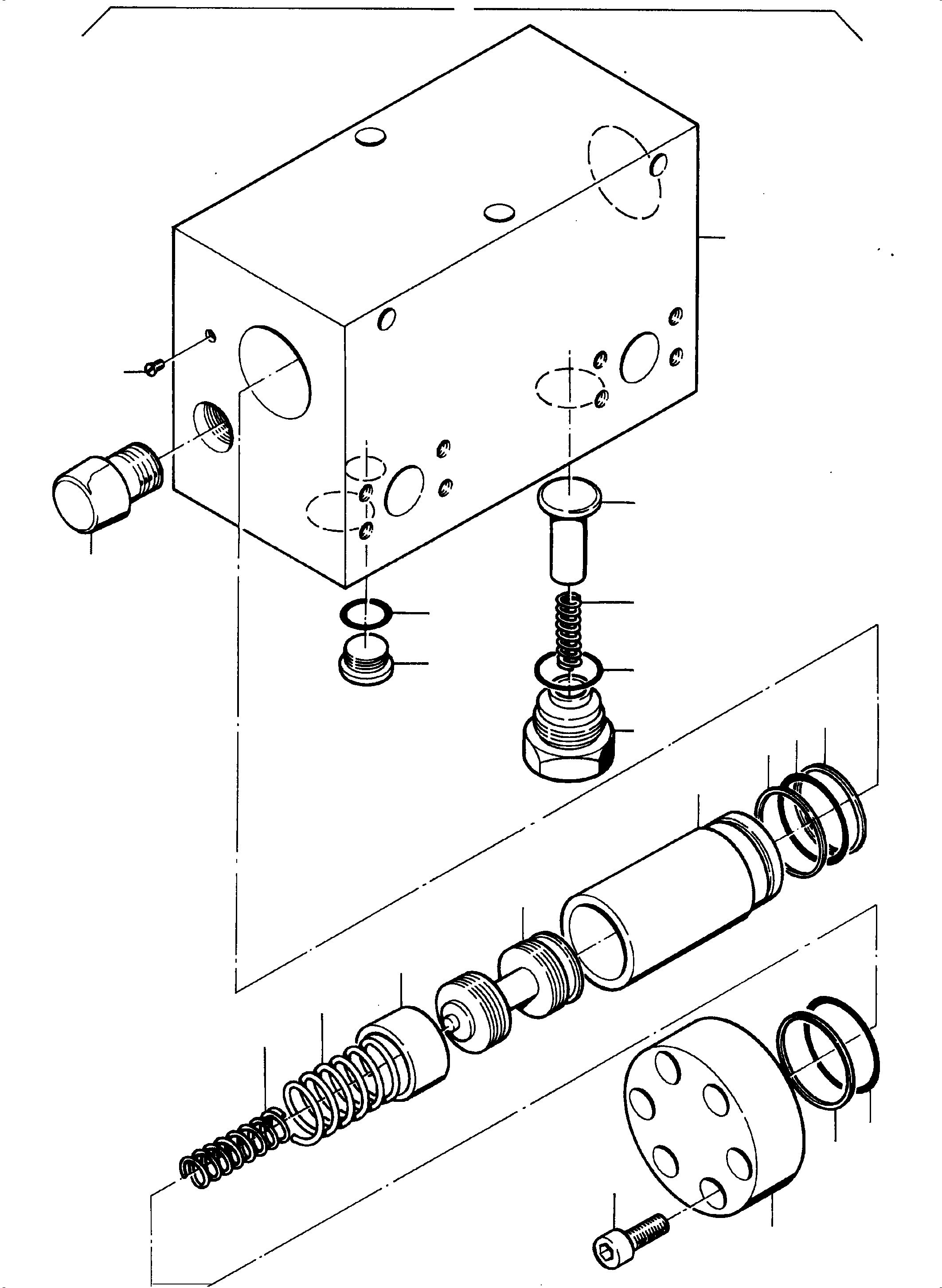 Distance piece 754 588 00 KOMATSU