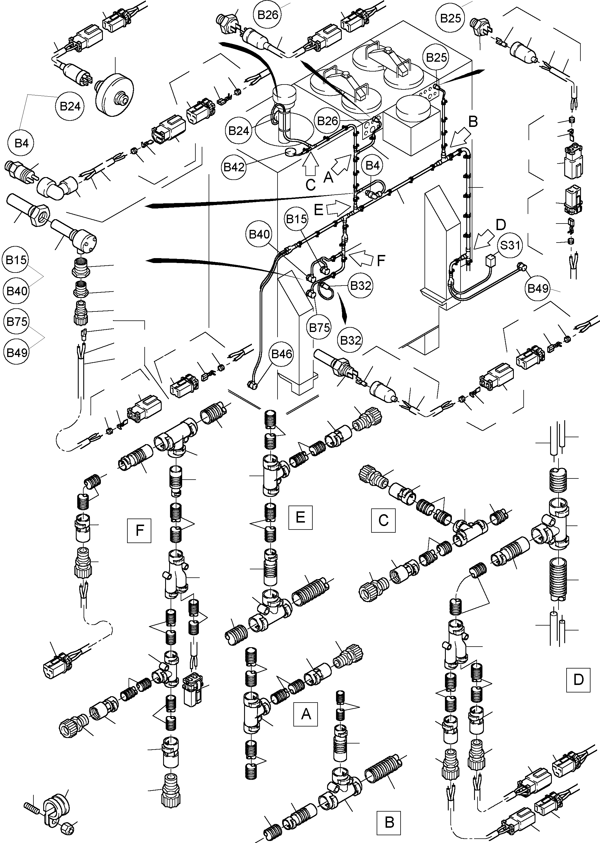 пробка 006 336 79 KOMATSU