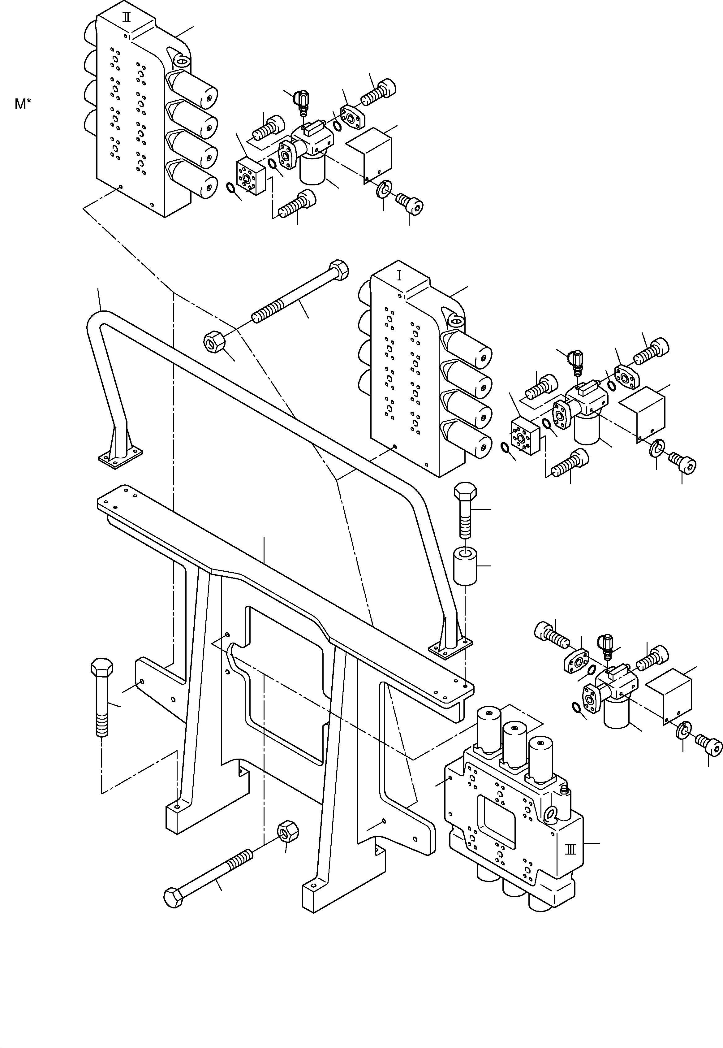 Reducing flange 655 195 40 KOMATSU