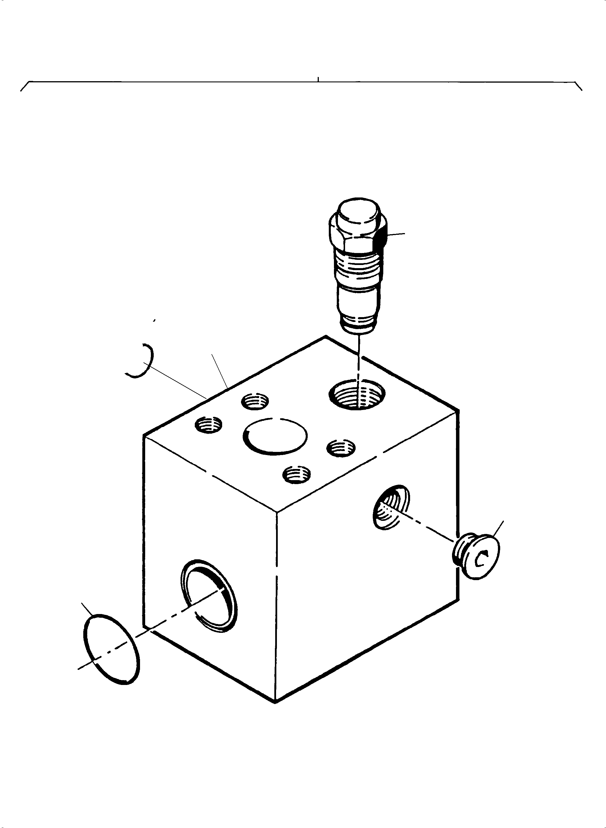Pressure relief valve 150 bar 655 684 40 KOMATSU