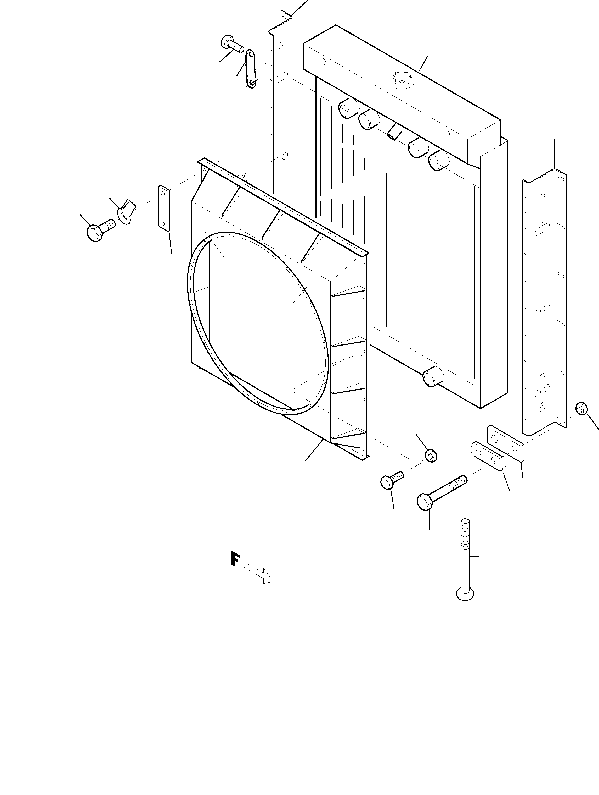 Sheet metal 883 899 40 KOMATSU