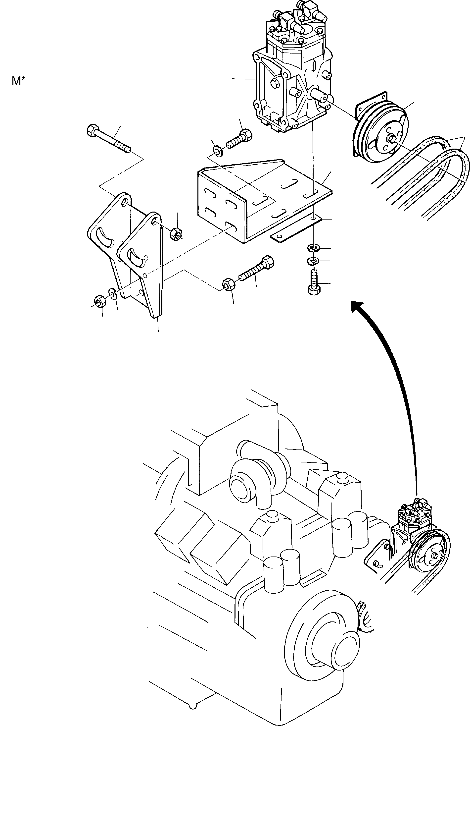 Консоль 872 889 40 KOMATSU