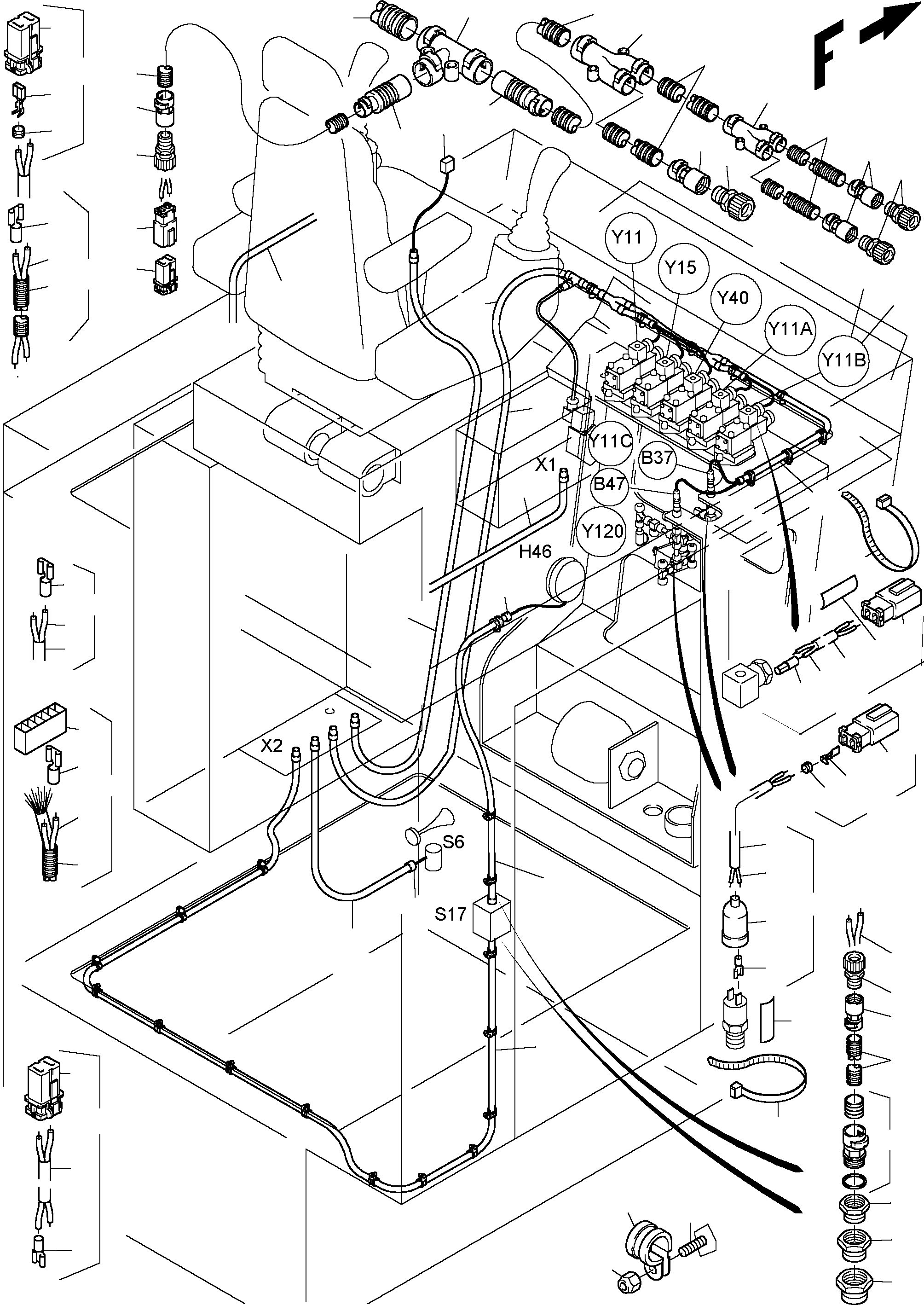 Защитный колпачок 490 554 40 KOMATSU