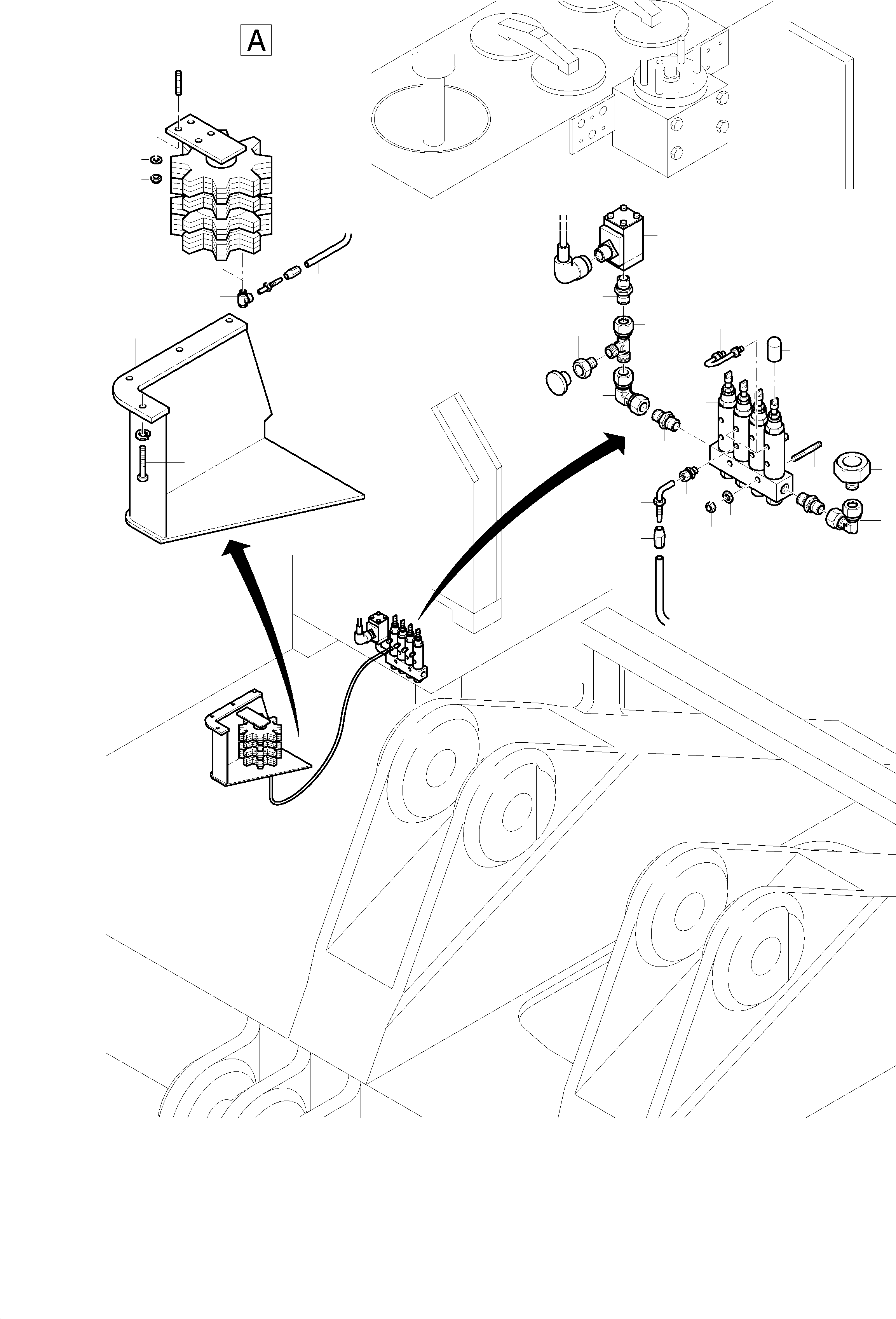 Соединительный штуцер 373 690 99 KOMATSU