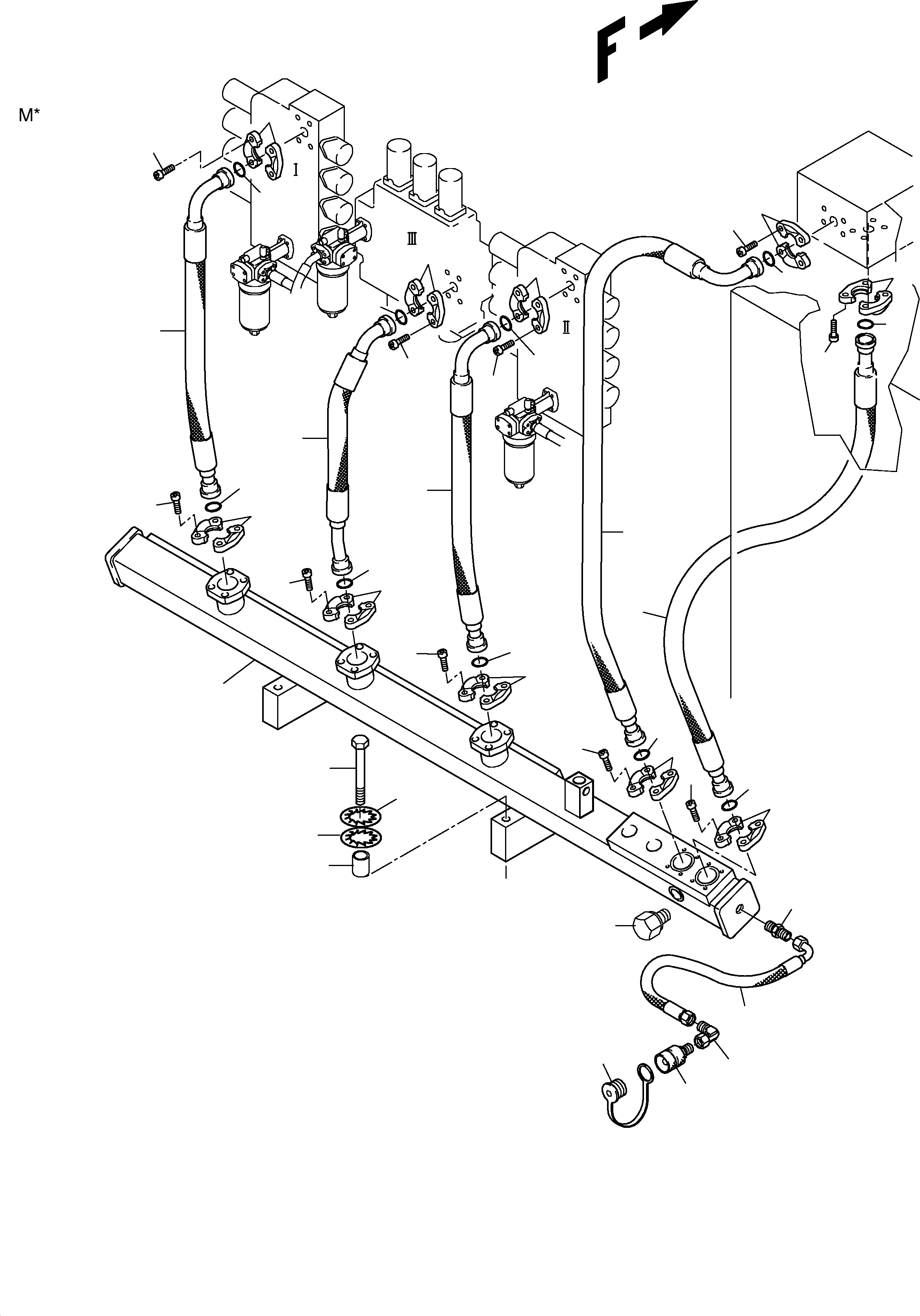 Header 899 920 40 KOMATSU