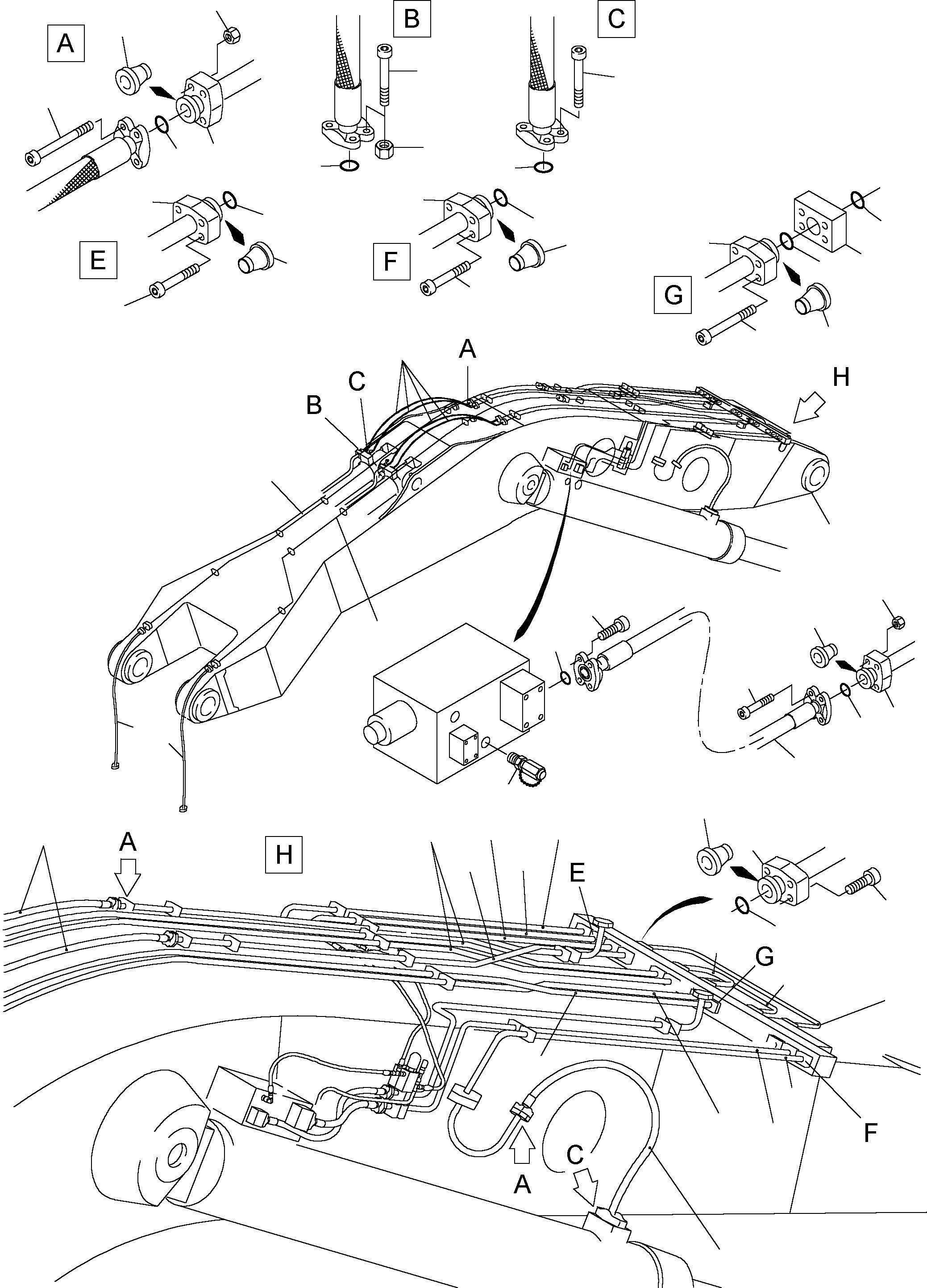 Соединительный штуцер 372 366 99 KOMATSU