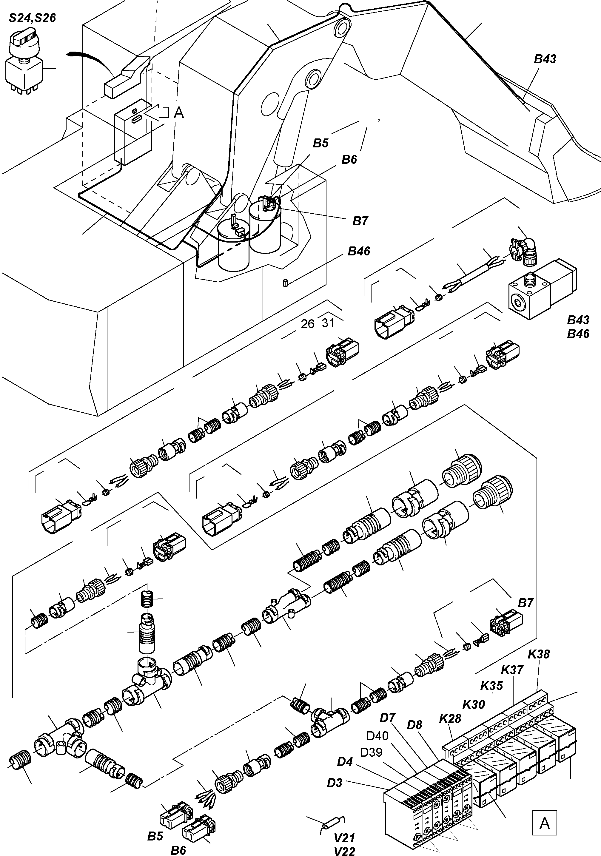 Диод 906 377 40 KOMATSU