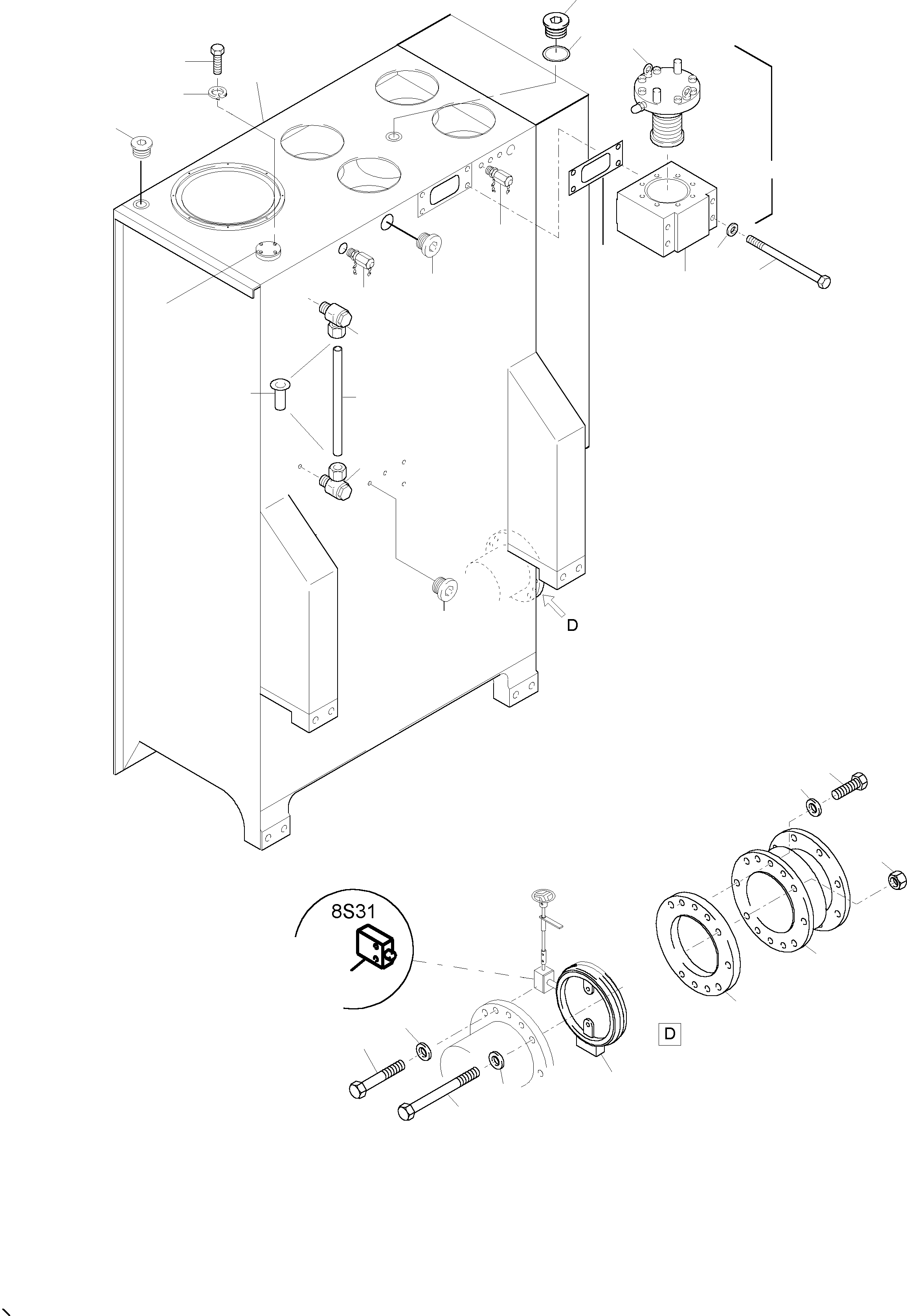 Фиксатор 902 535 40 KOMATSU