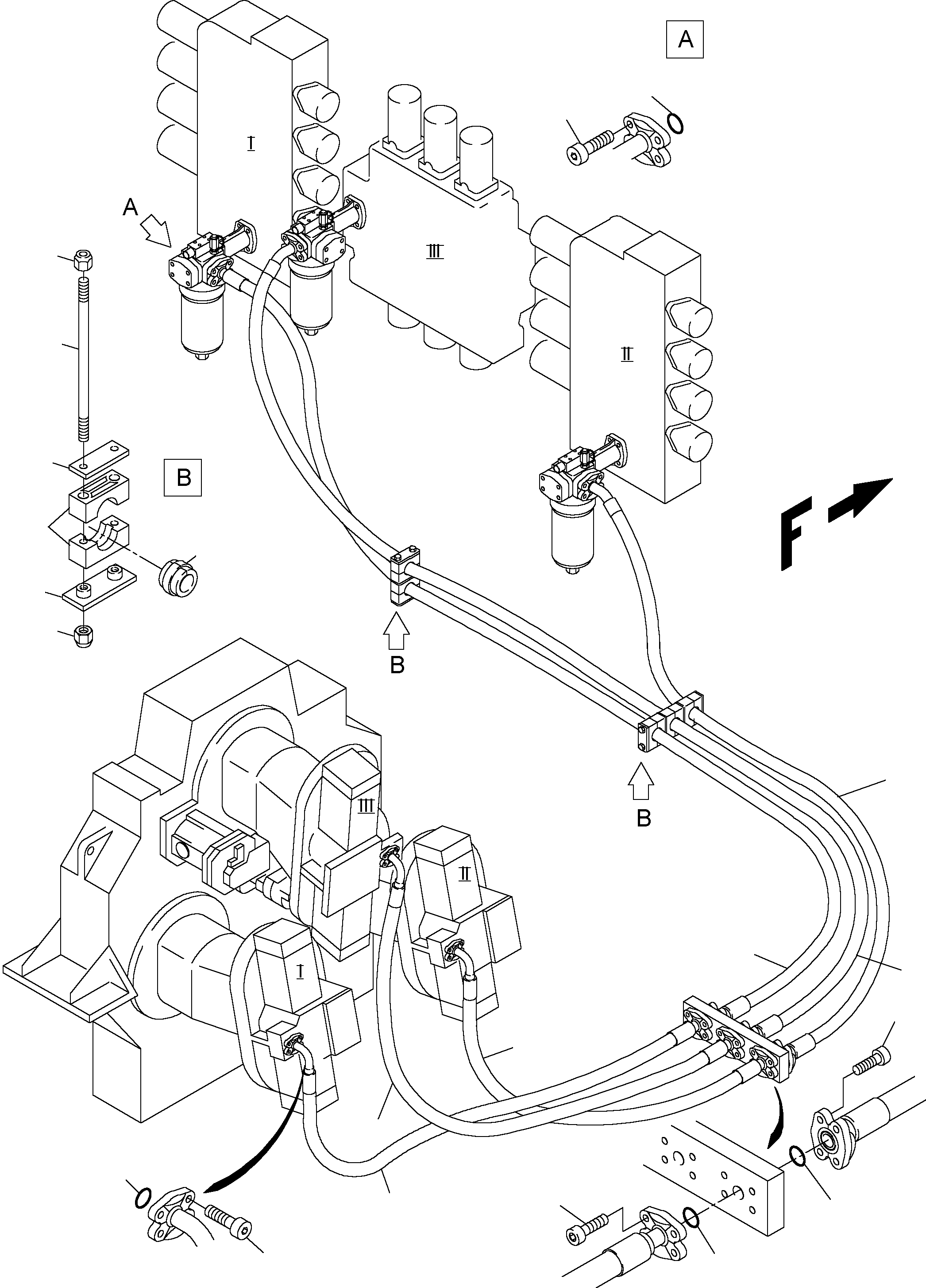 Шланг в сборе 515 892 98 KOMATSU