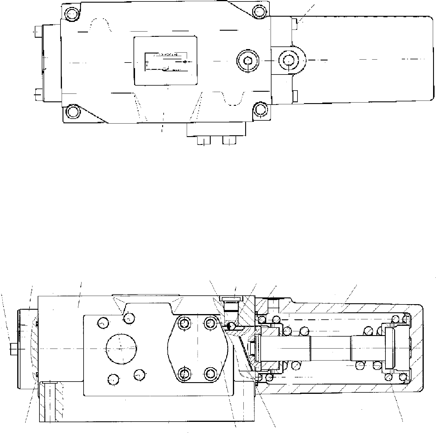 Countersunk valve 906 236 40 KOMATSU