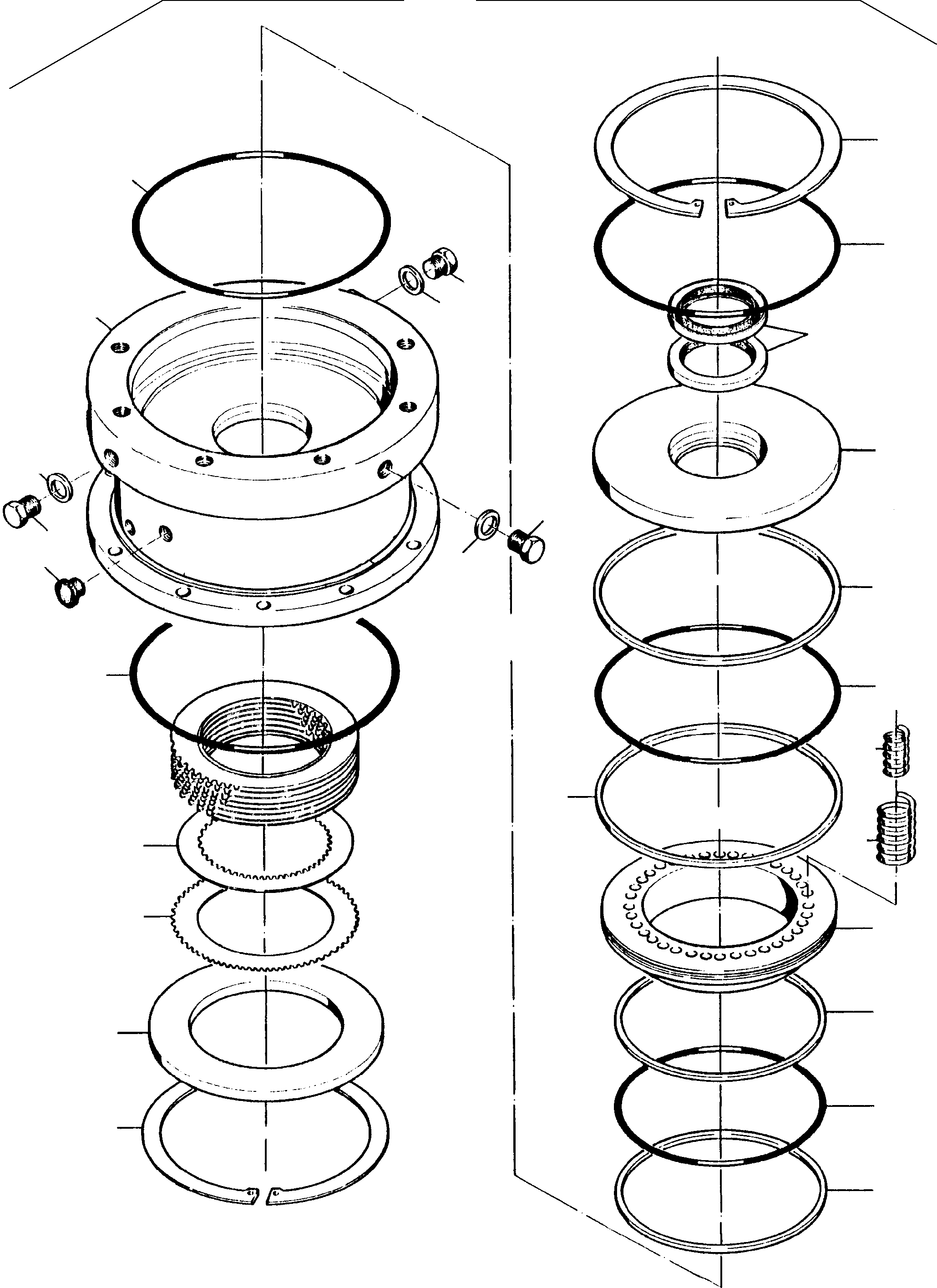 Disc carrier 792 121 73 KOMATSU