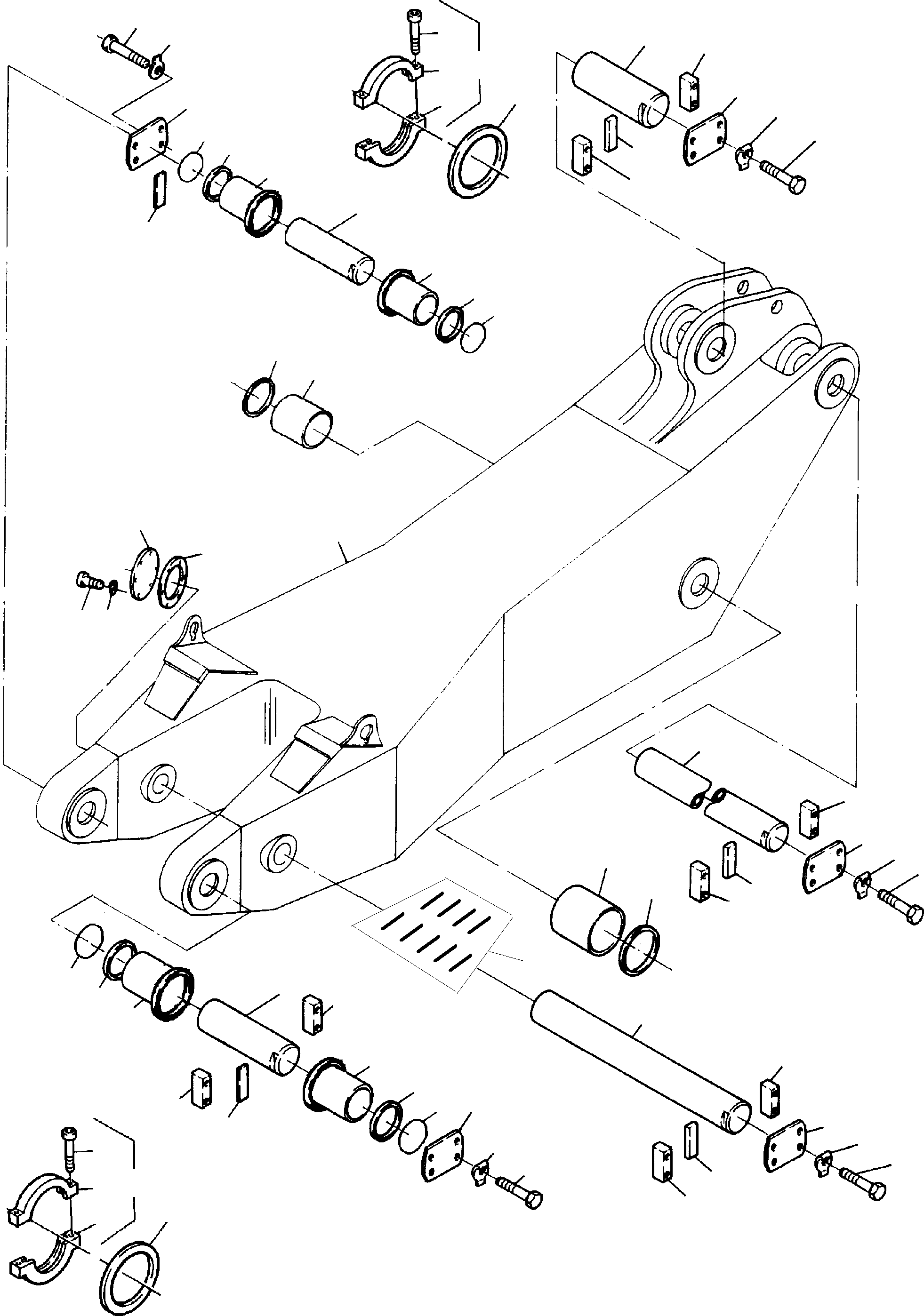 Палец 917 595 40 KOMATSU