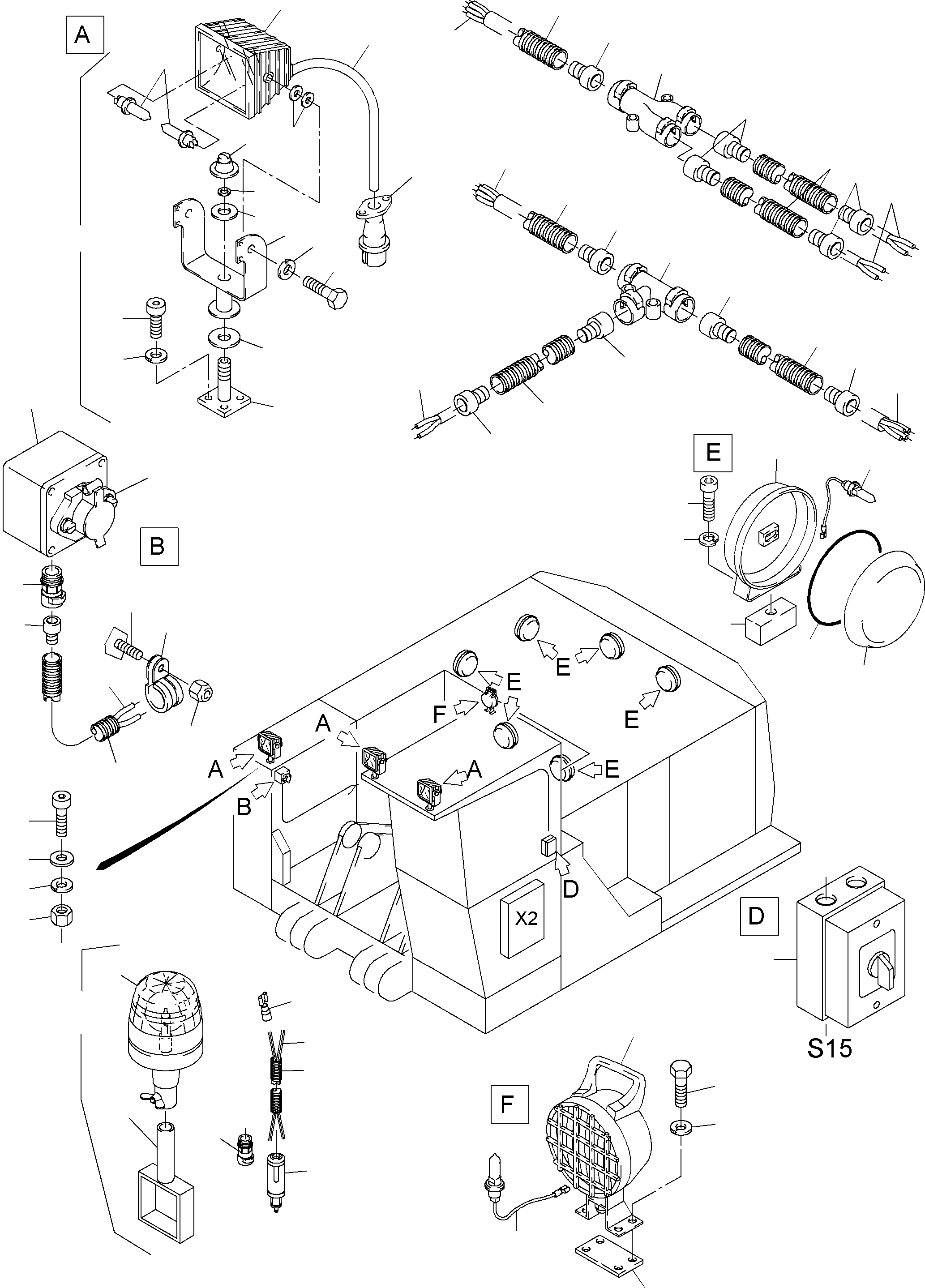 Tab 323 034 40 KOMATSU